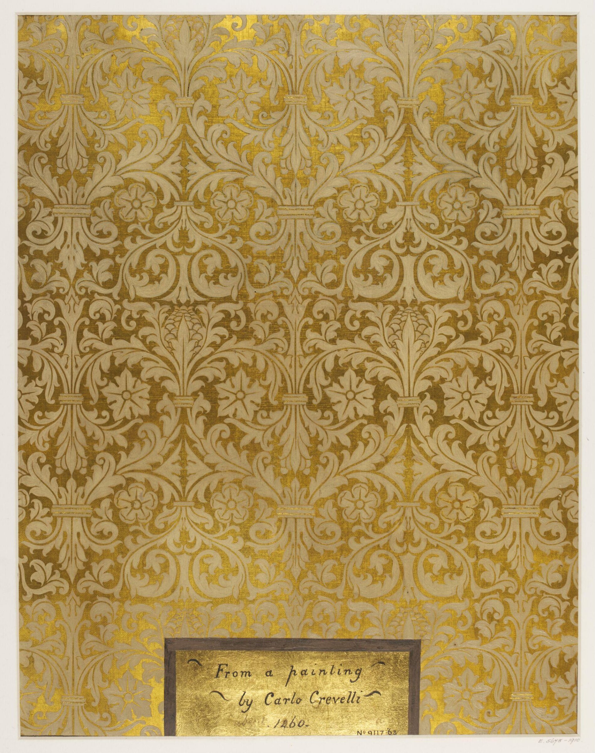 Painting, after Carlo Crivelli, ca. 19th century