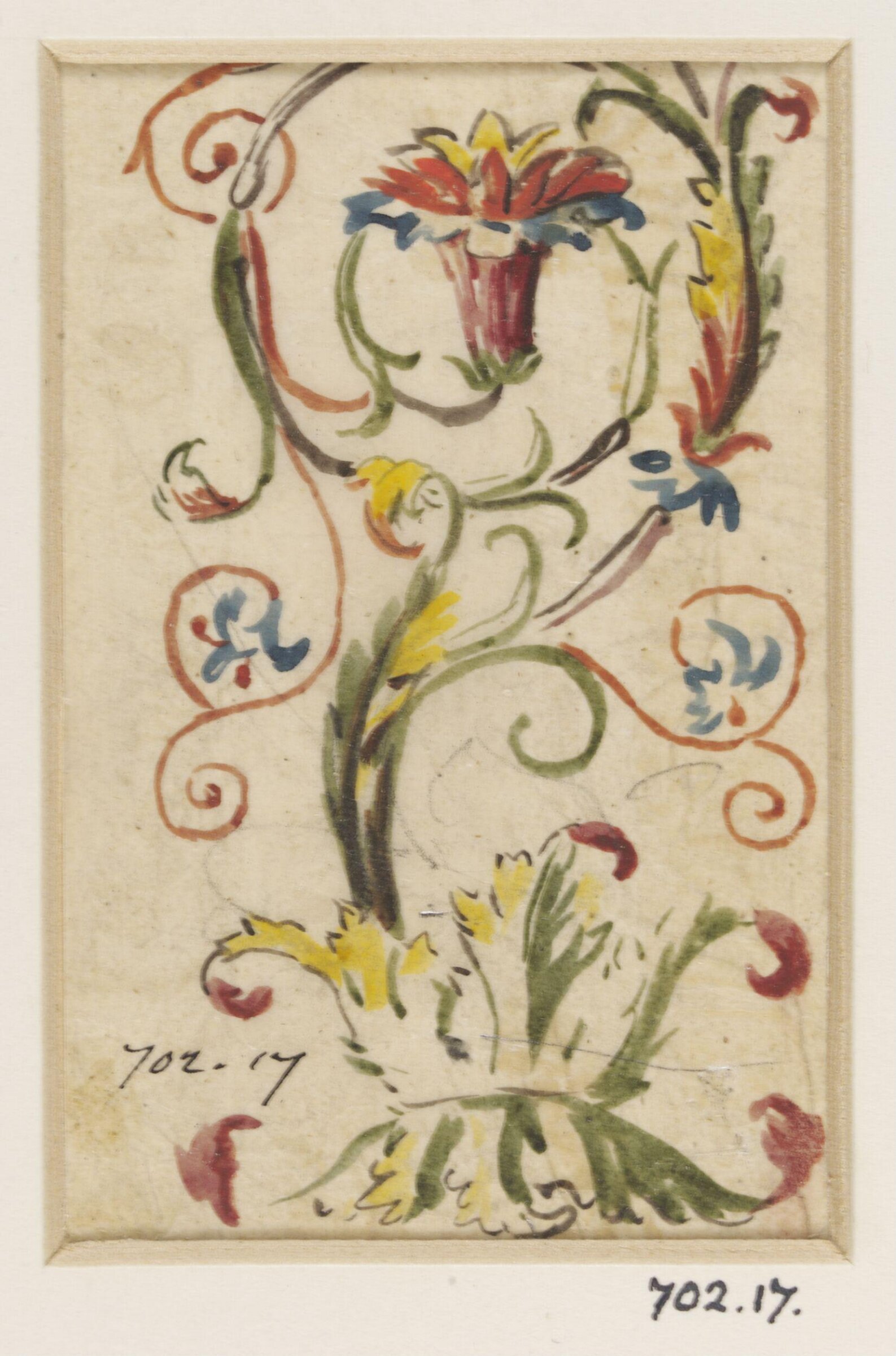 Drawing, attributed to Andien de Clermont, 18th century