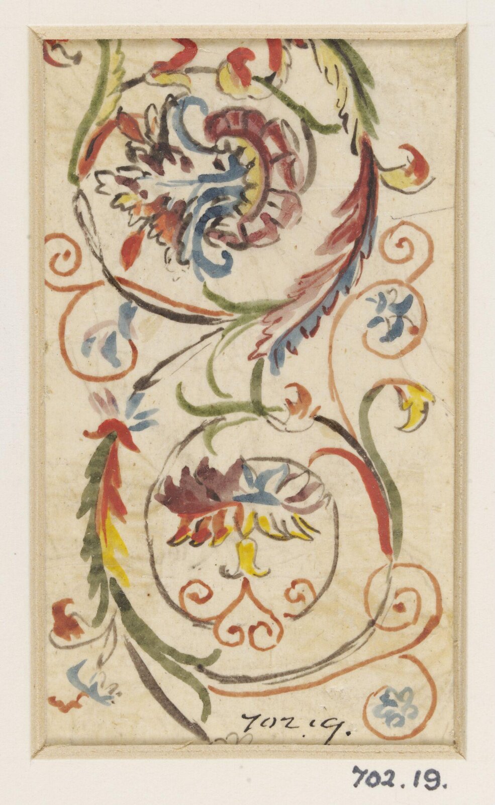 Drawing, attributed to Andien de Clermont, 18th century