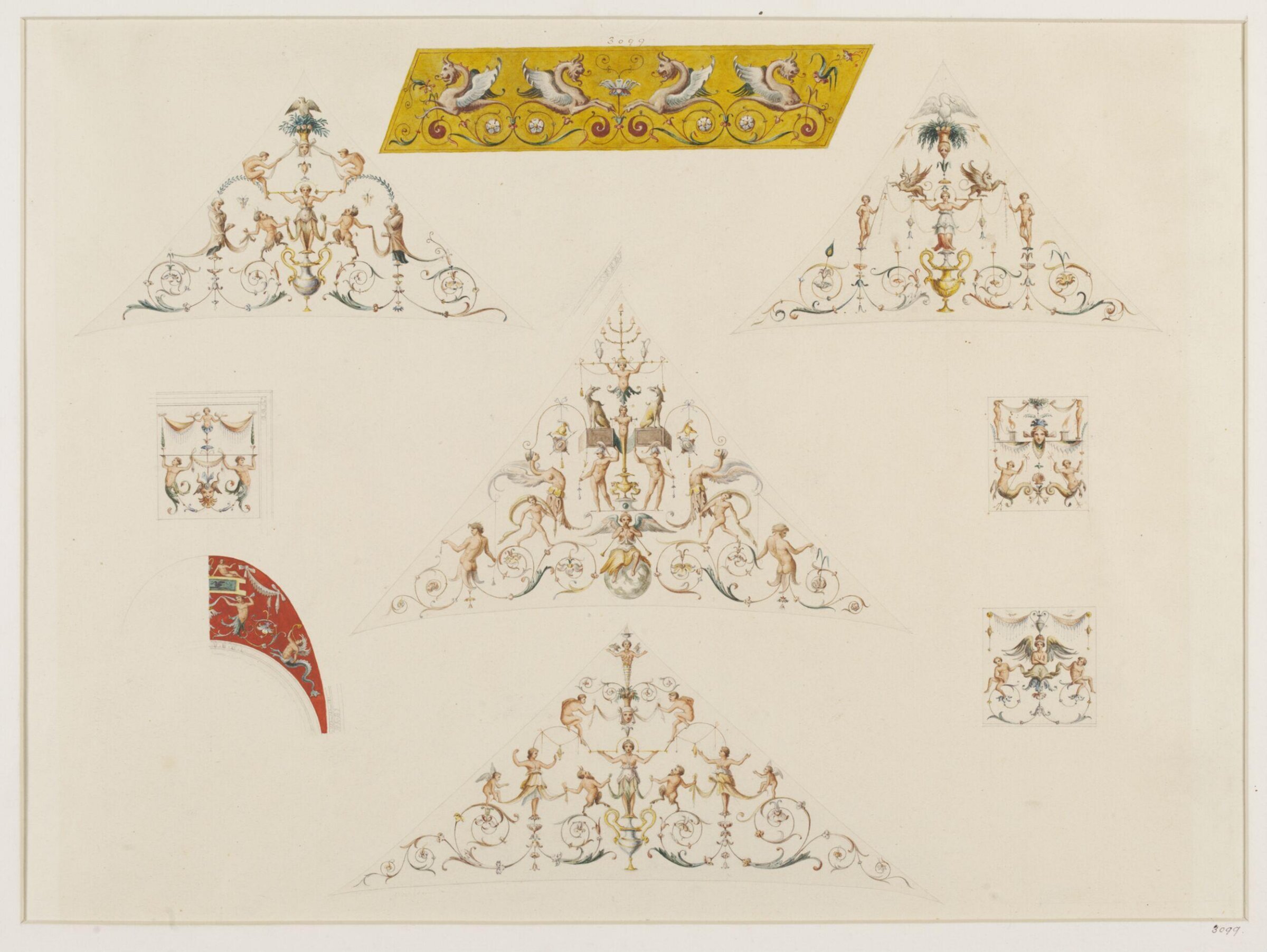 Designs of Italian Decoration, Ludwig Gruner, 19th century