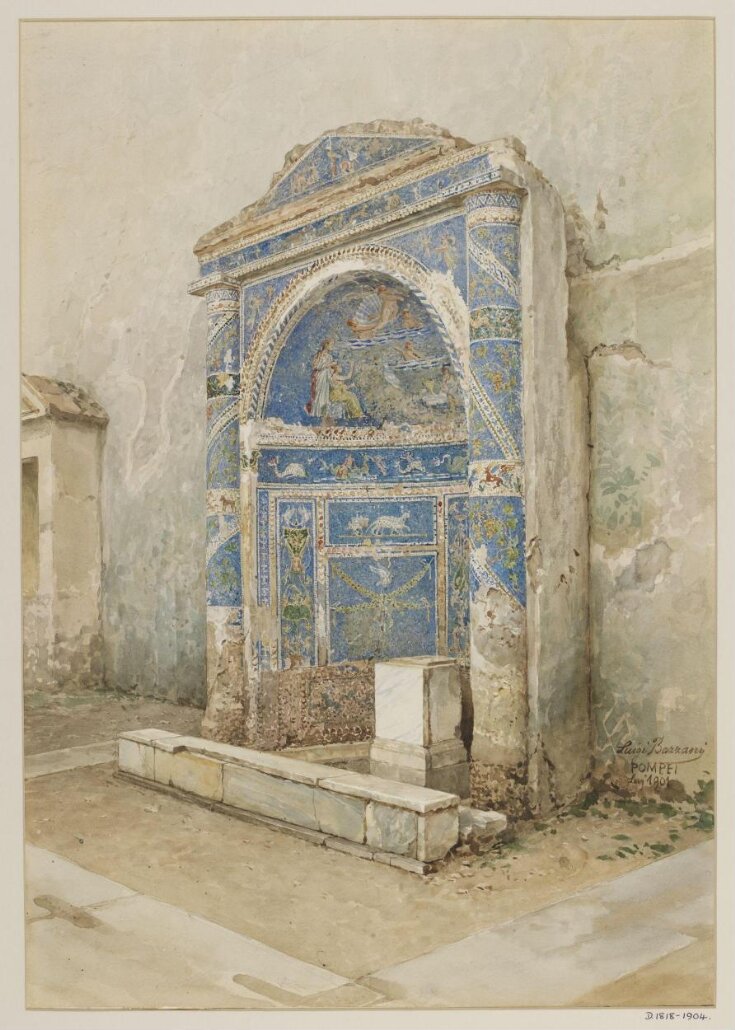 Painting of Pompeii top image