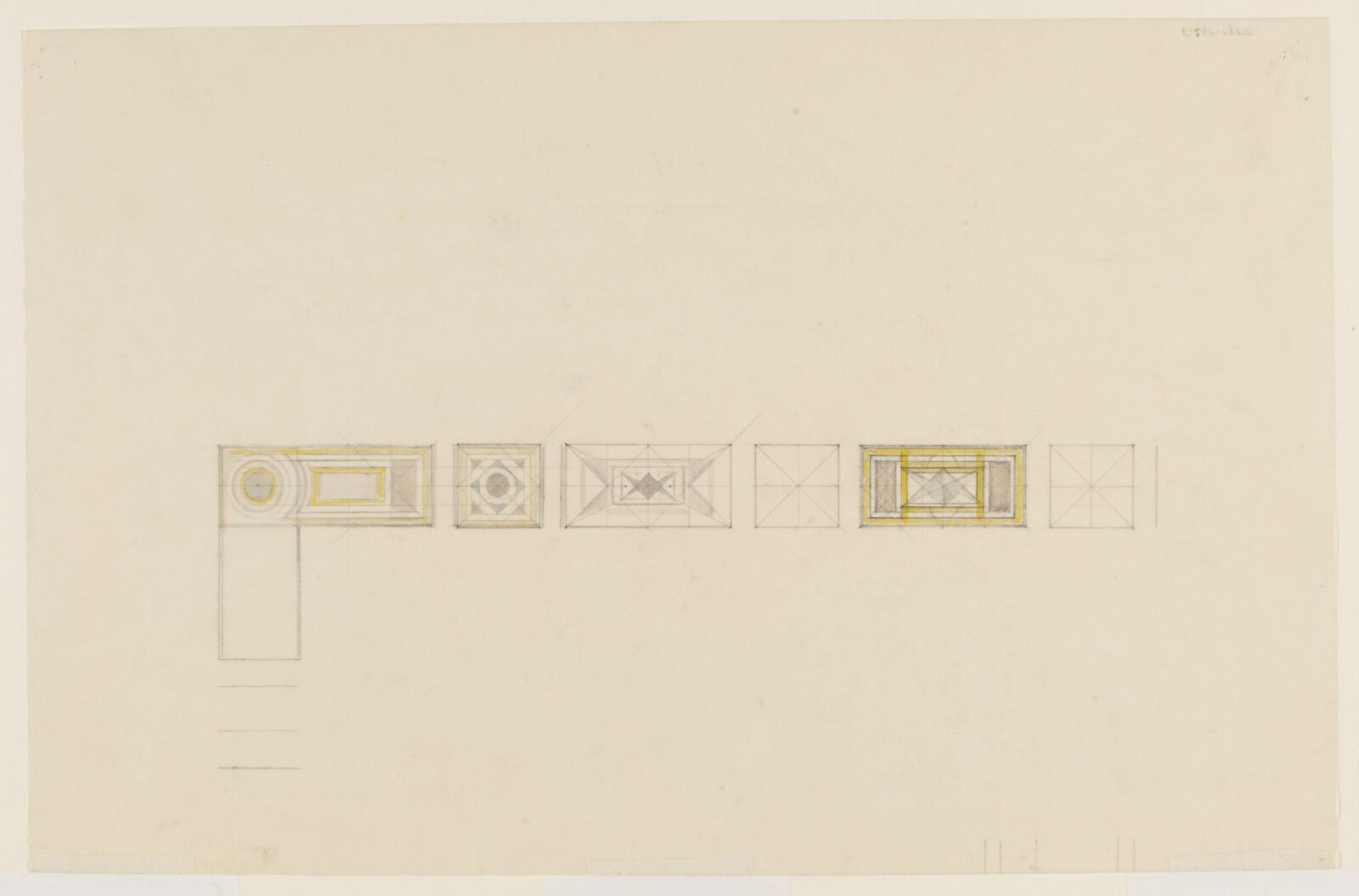 Drawing, Walter Thomas Sir Monnington, 1953-1954