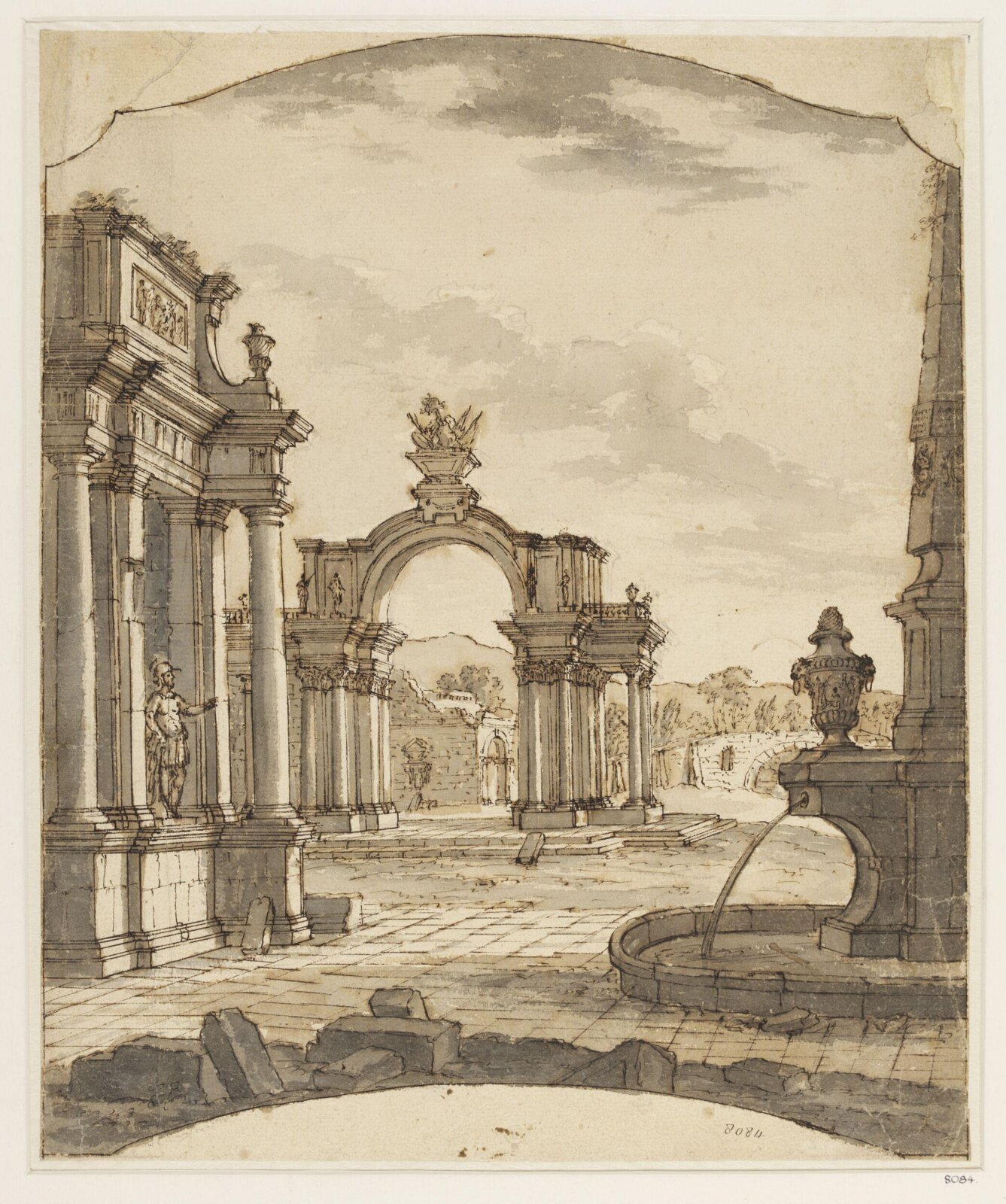 Drawing, 18th century