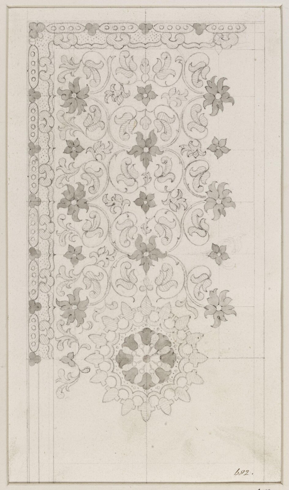 Drawing, Charles Ernest Clerget (приписывается), XVIII век