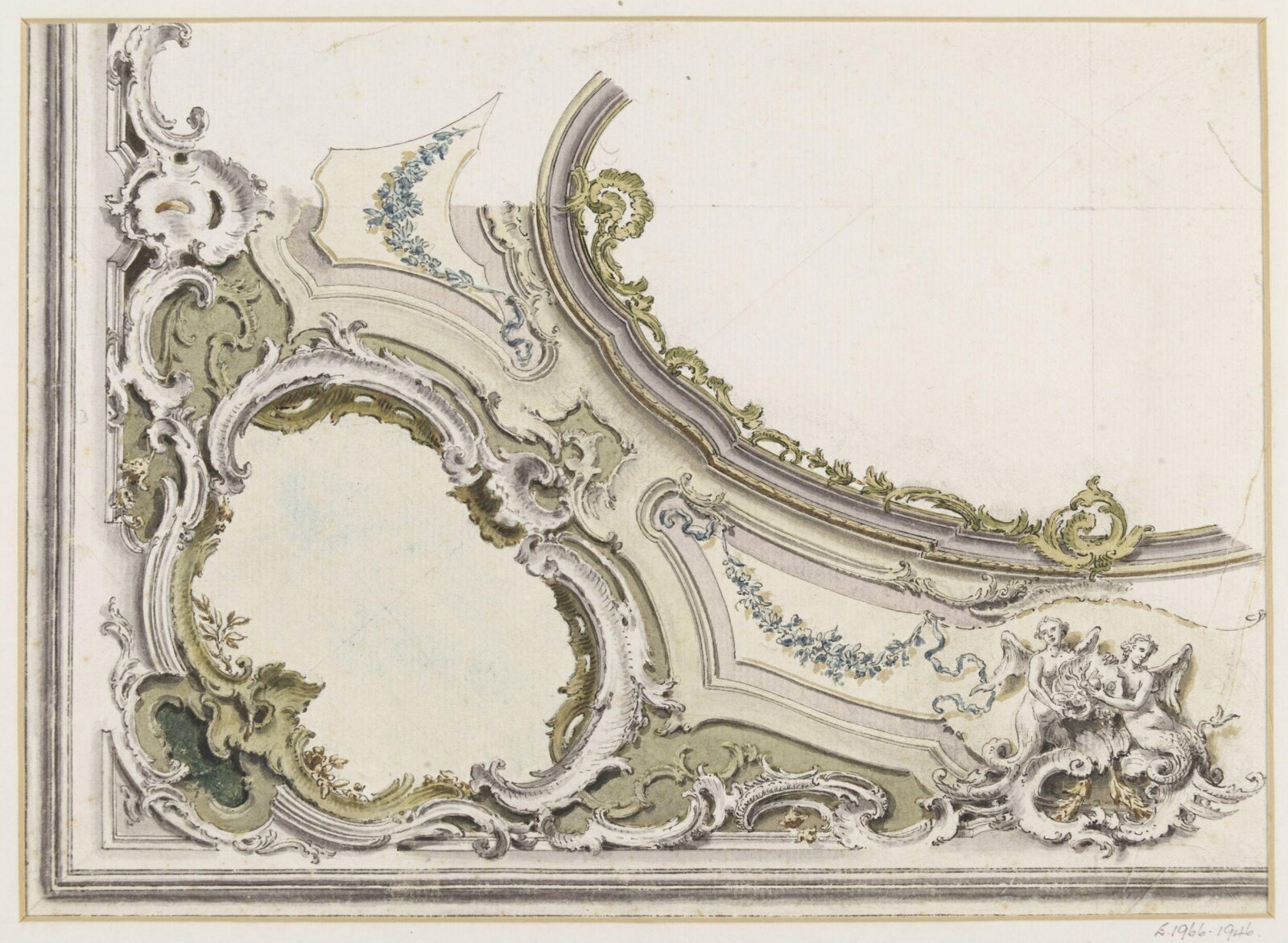 Drawing, Francois de Cuvillies, c.1740
