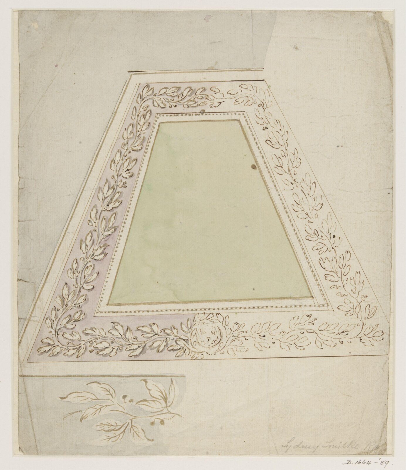 Drawing, Sydney Smirke, 19th century