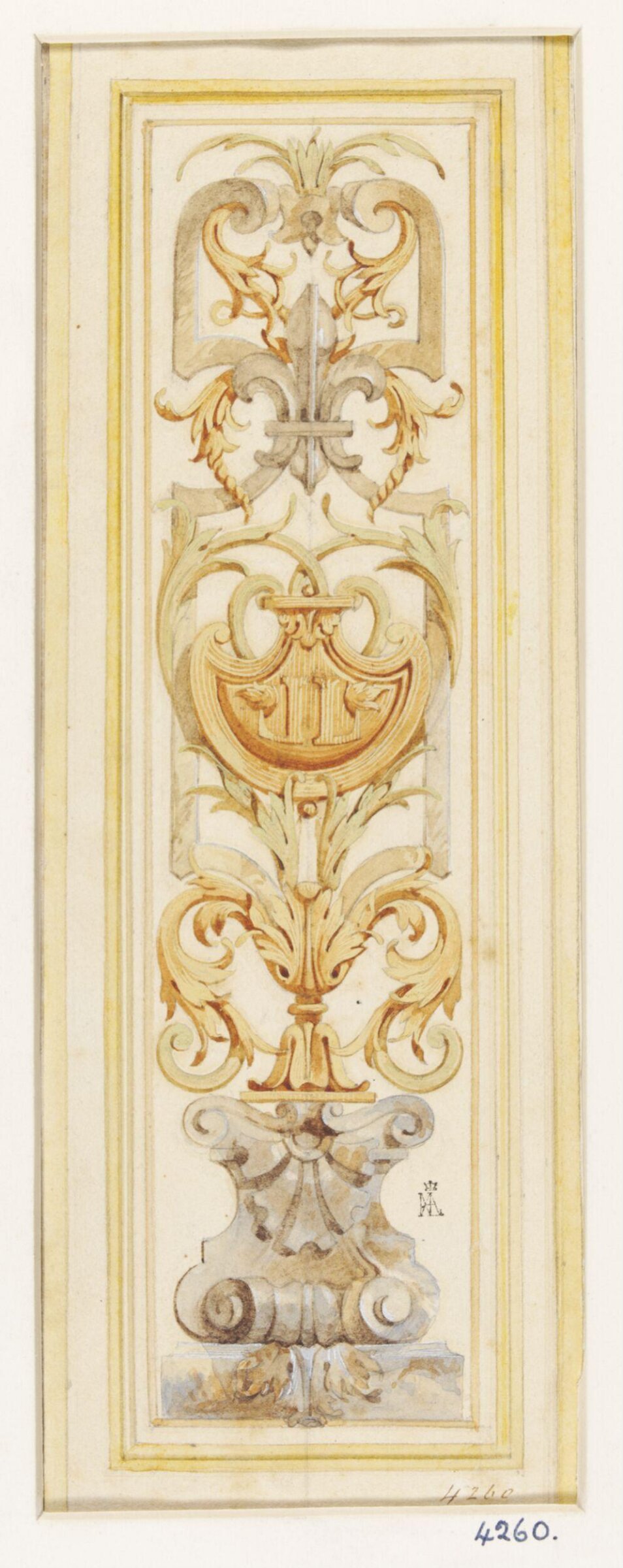 Drawing, G.E. Fox