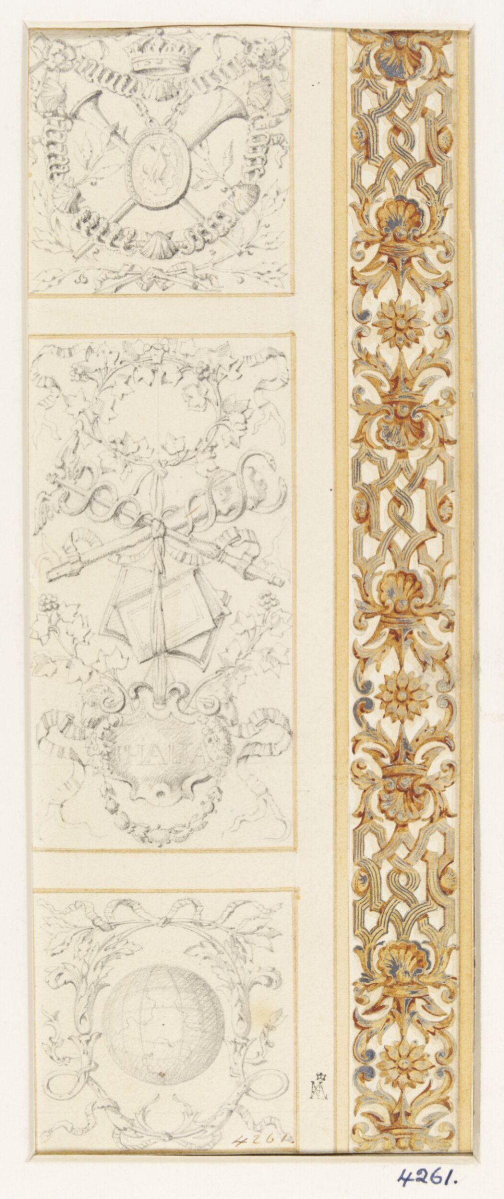 Drawing, G.E. Fox