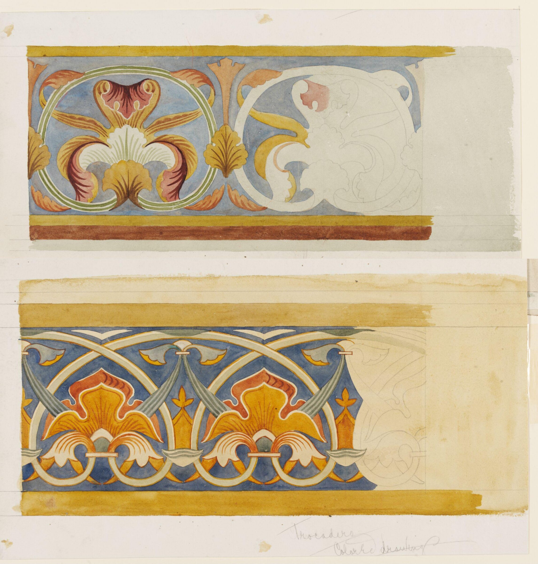 Drawing, Myra Jessie Tindell, c. 1895