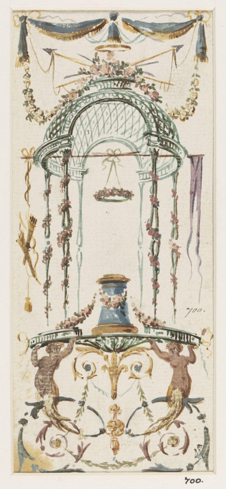 Drawing, attributed to Andien de Clermont, 18th century
