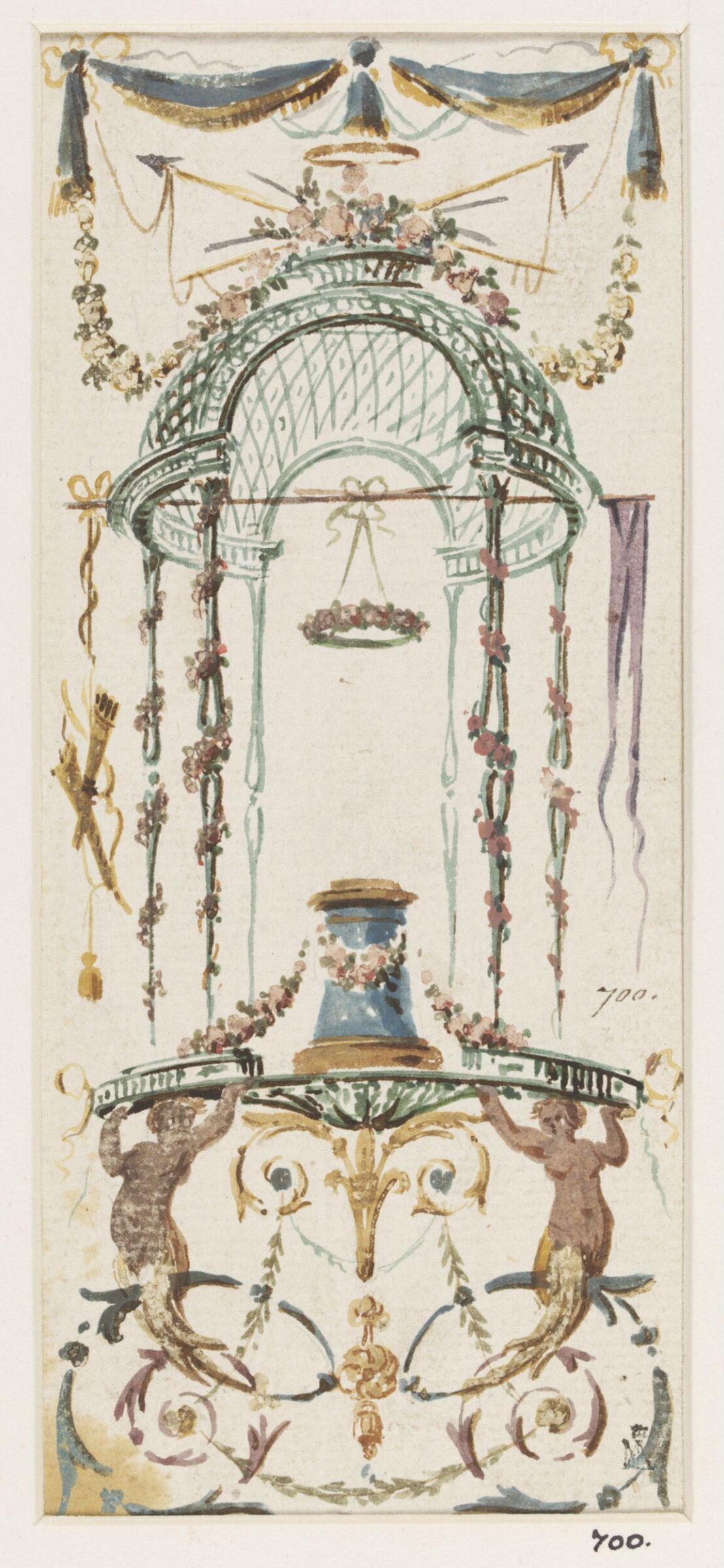 Drawing, attributed to Andien de Clermont, 18th century