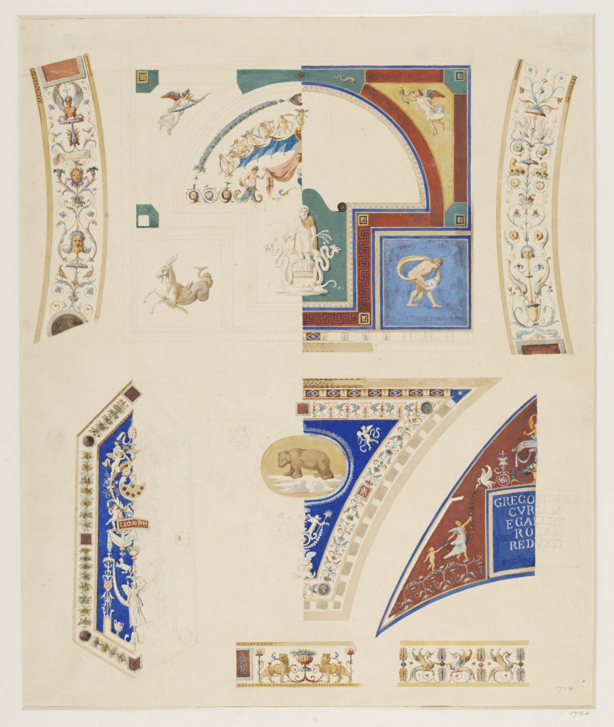 Drawing, Ludwig Gruner, 19th century