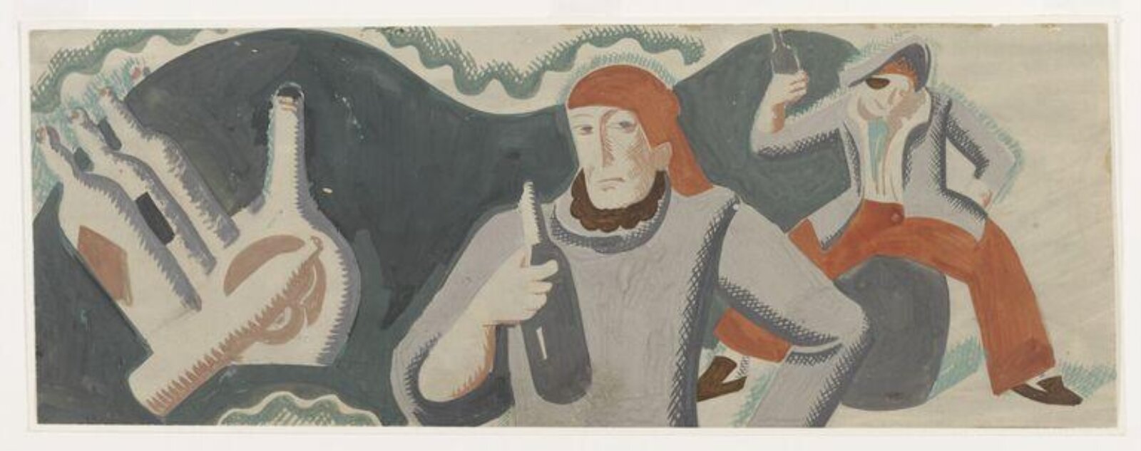 Drawing, Walpole Champneys, 1928