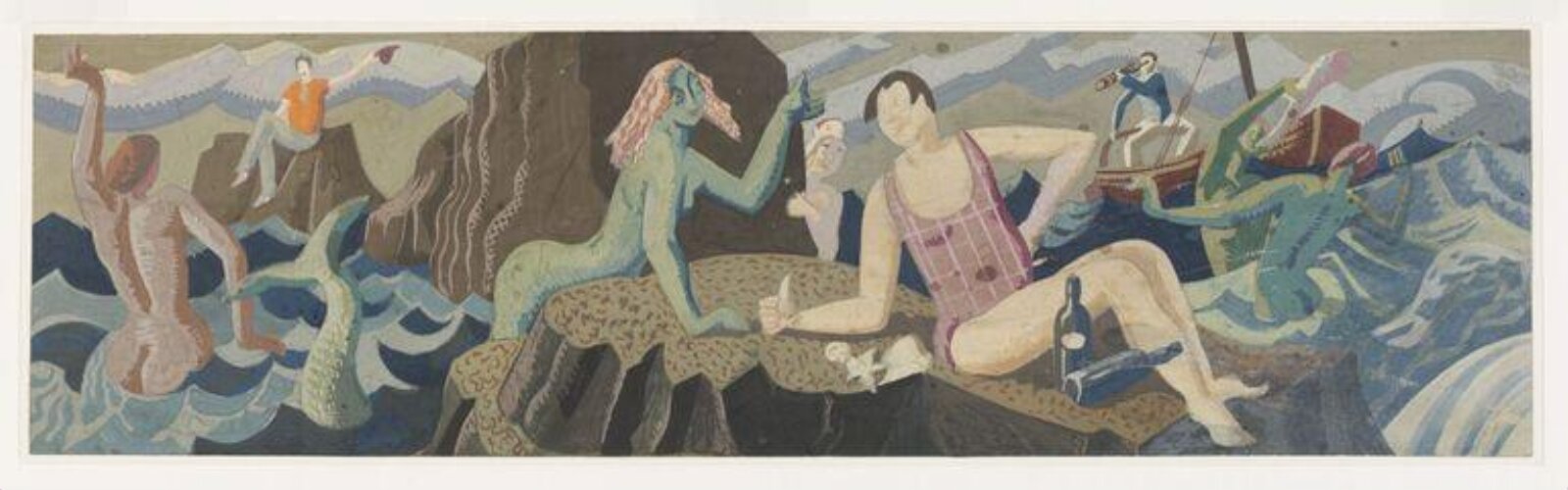 Drawing, Walpole Champneys, 1928