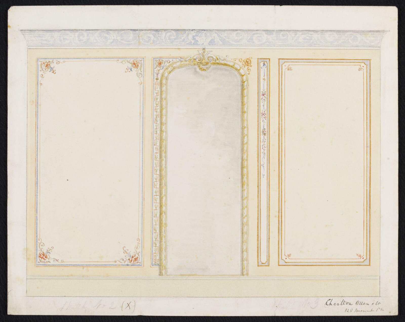 Drawing, Charlton Allen & co.