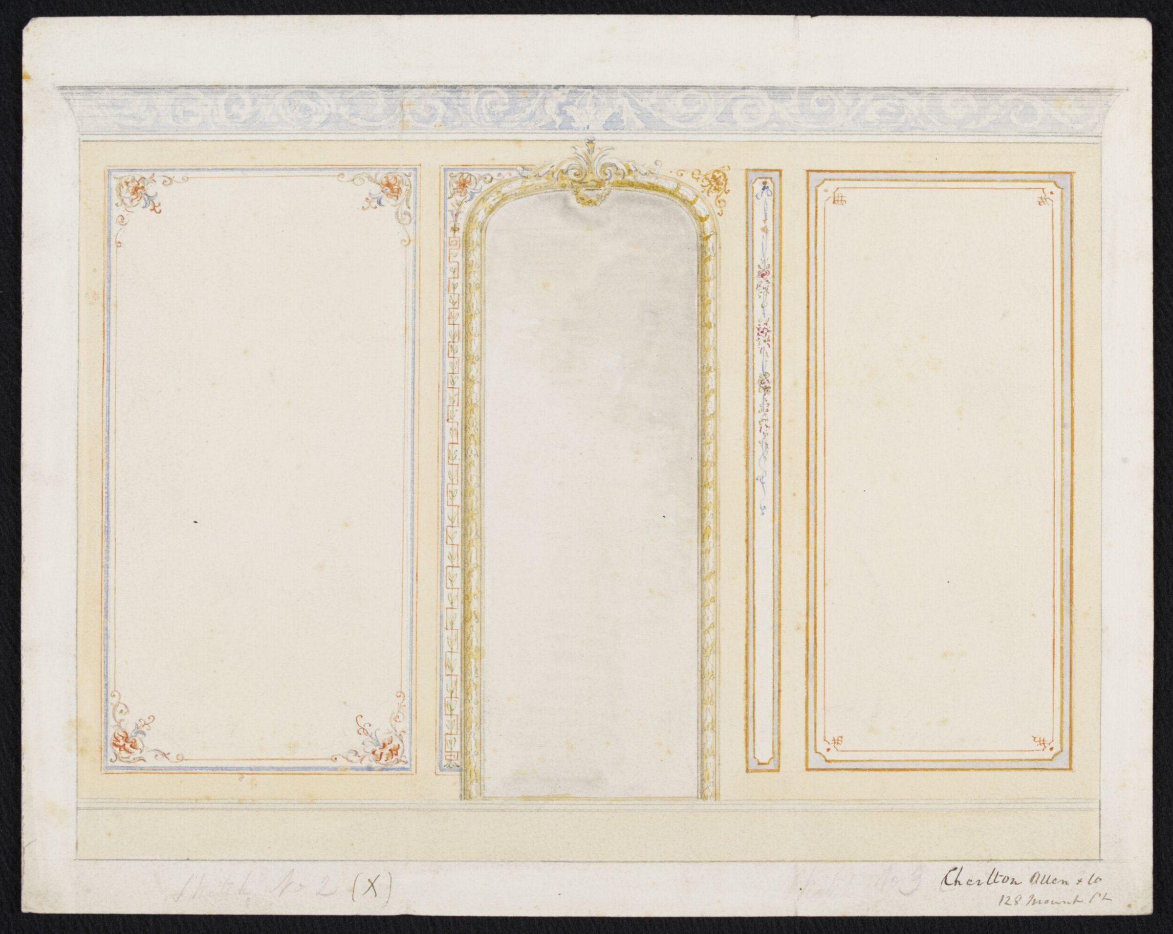 Drawing, Charlton Allen & co.