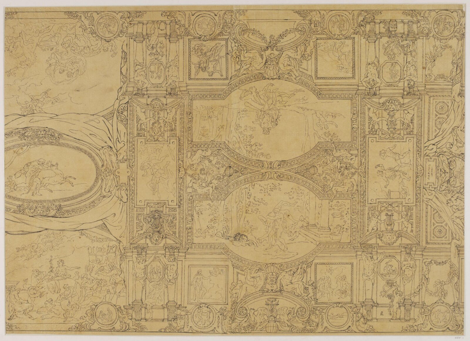 Drawing, 1736