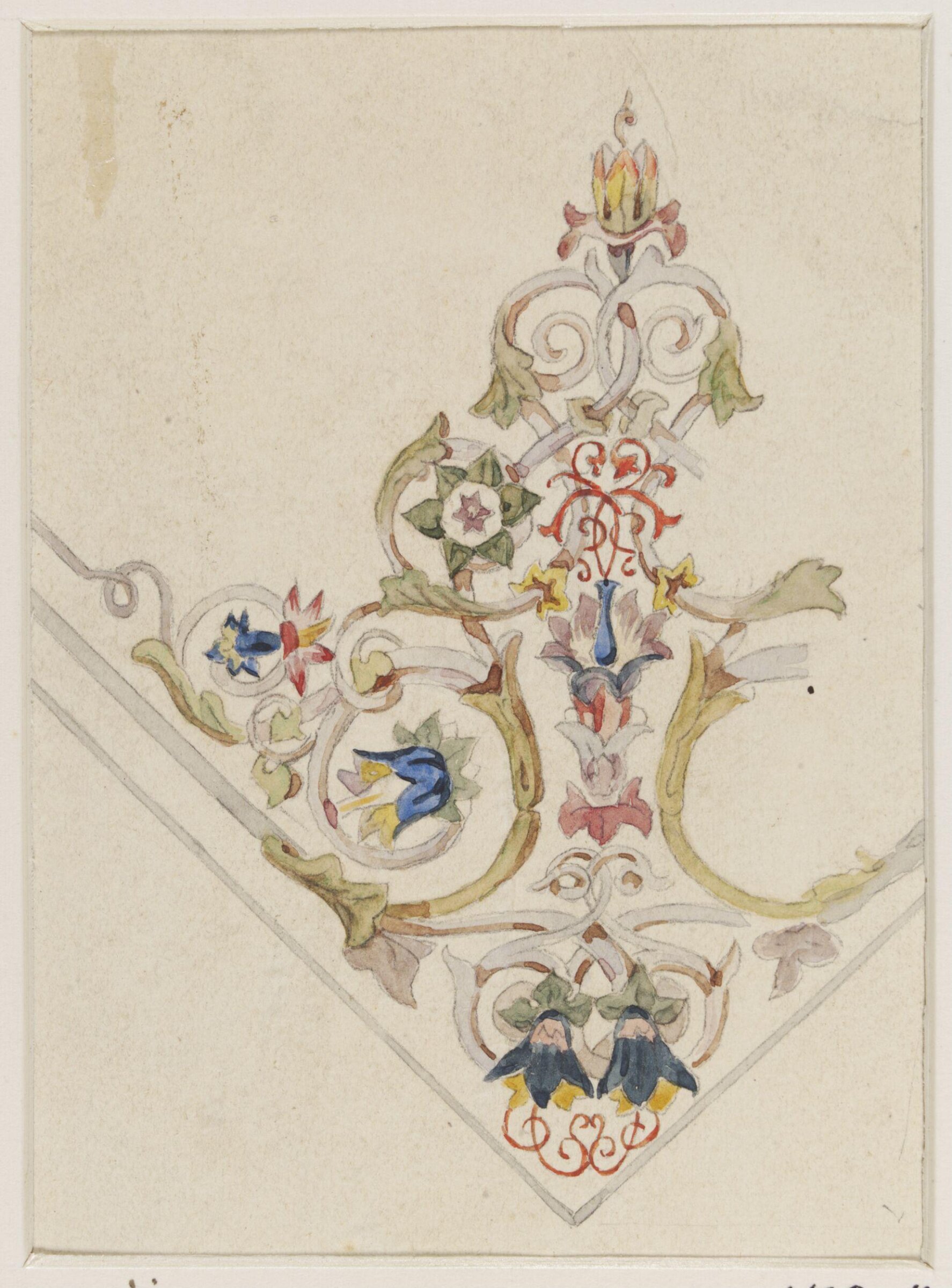 Drawing, attributed to Charles Ernest Clerget, 19th century