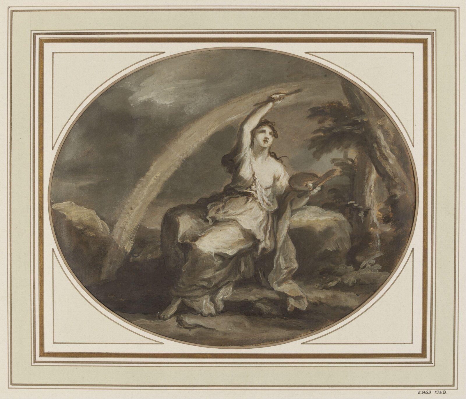 Colouring, Angelica Kauffmann, ca. 1778-1780