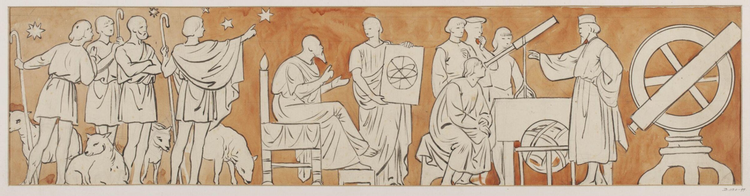 Drawing, Henry Stacy Marks, 19th century