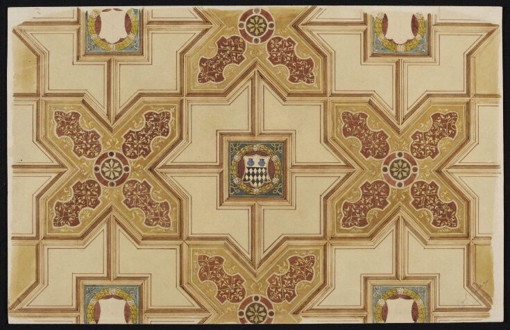 Ceiling decoration, Crawley Court, Winchester top image