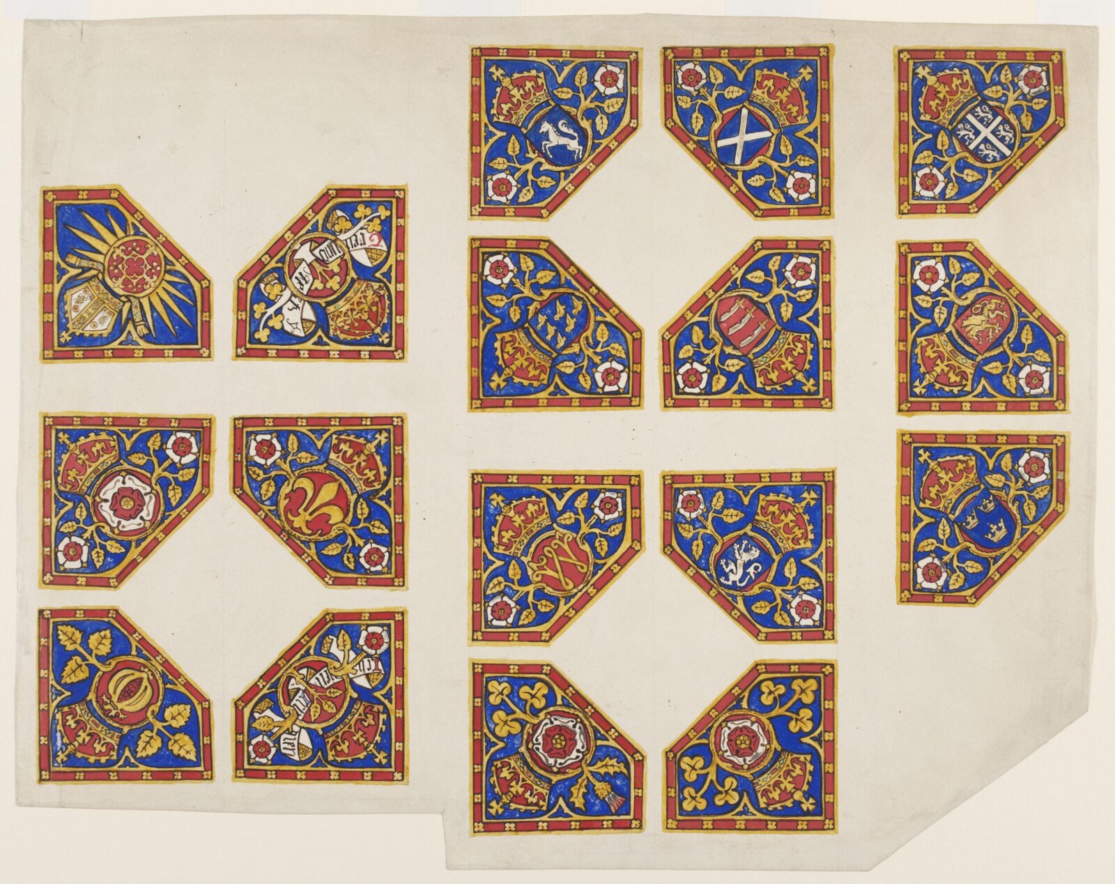 Drawing, A.W.N. Pugin, 1846-1847