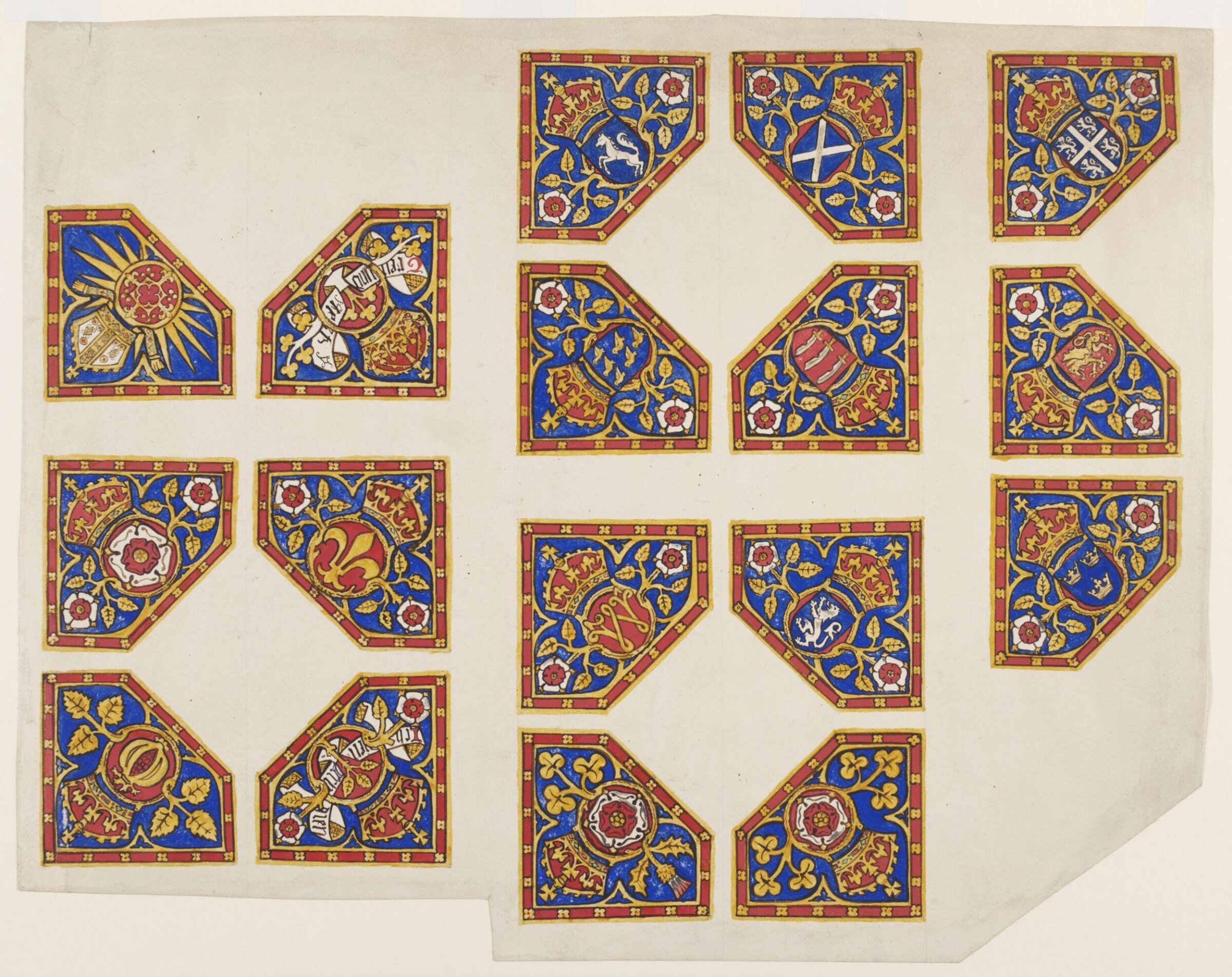 Drawing, A.W.N. Pugin, 1846-1847