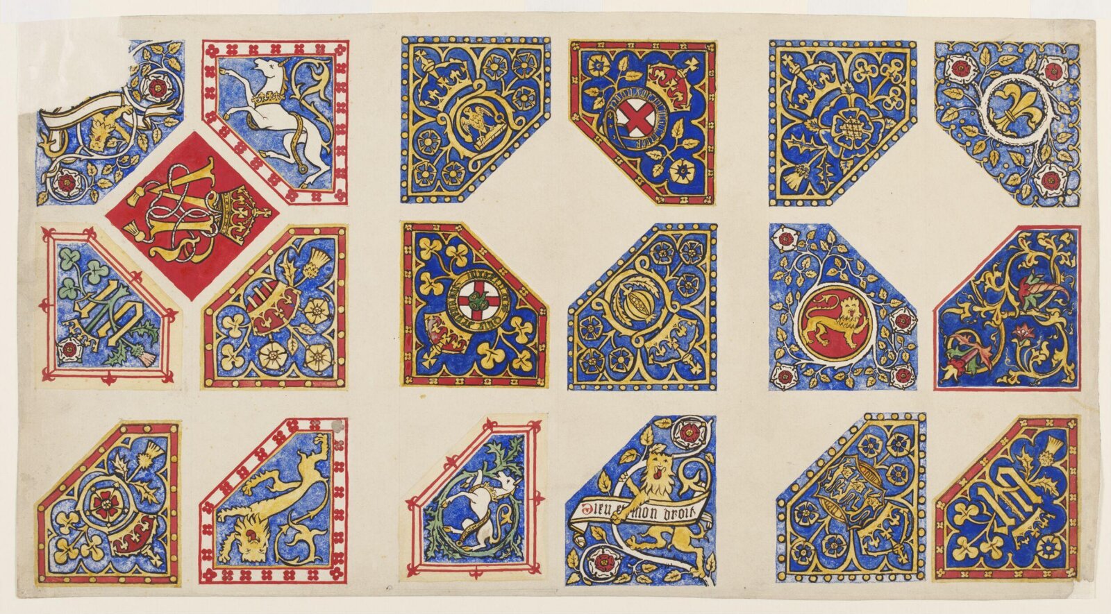 Drawing, A.W.N. Pugin, ca. 1845-6