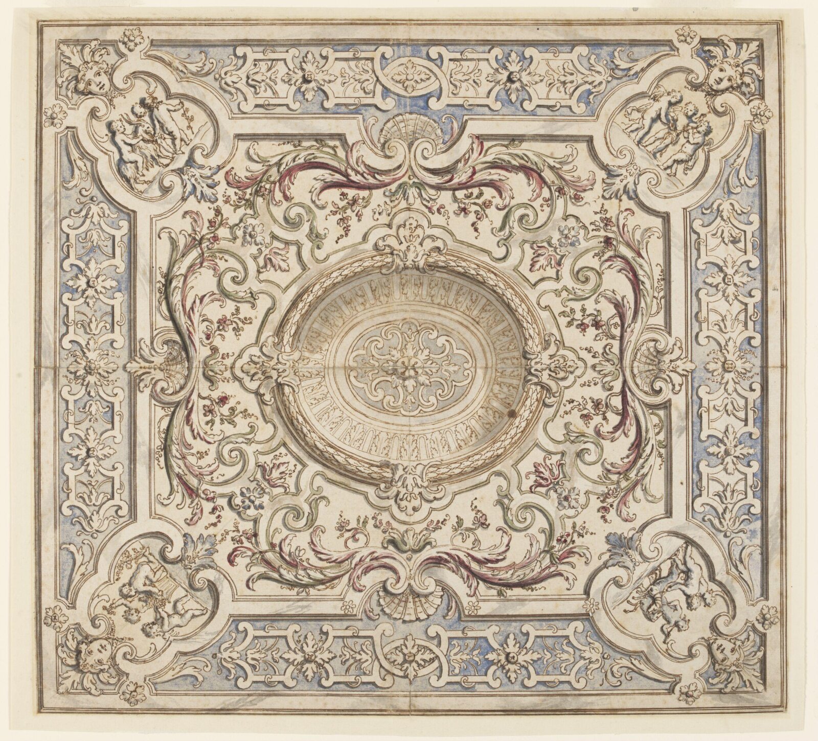 Drawing, Jean Cotelle, 1630 - 1640