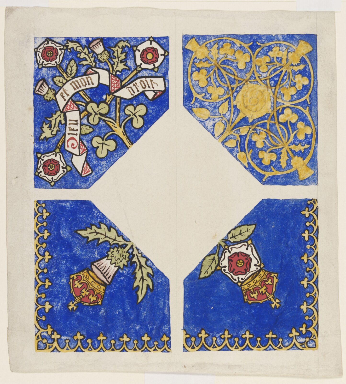 Drawing, A.W.N. Pugin, ca.1845-6