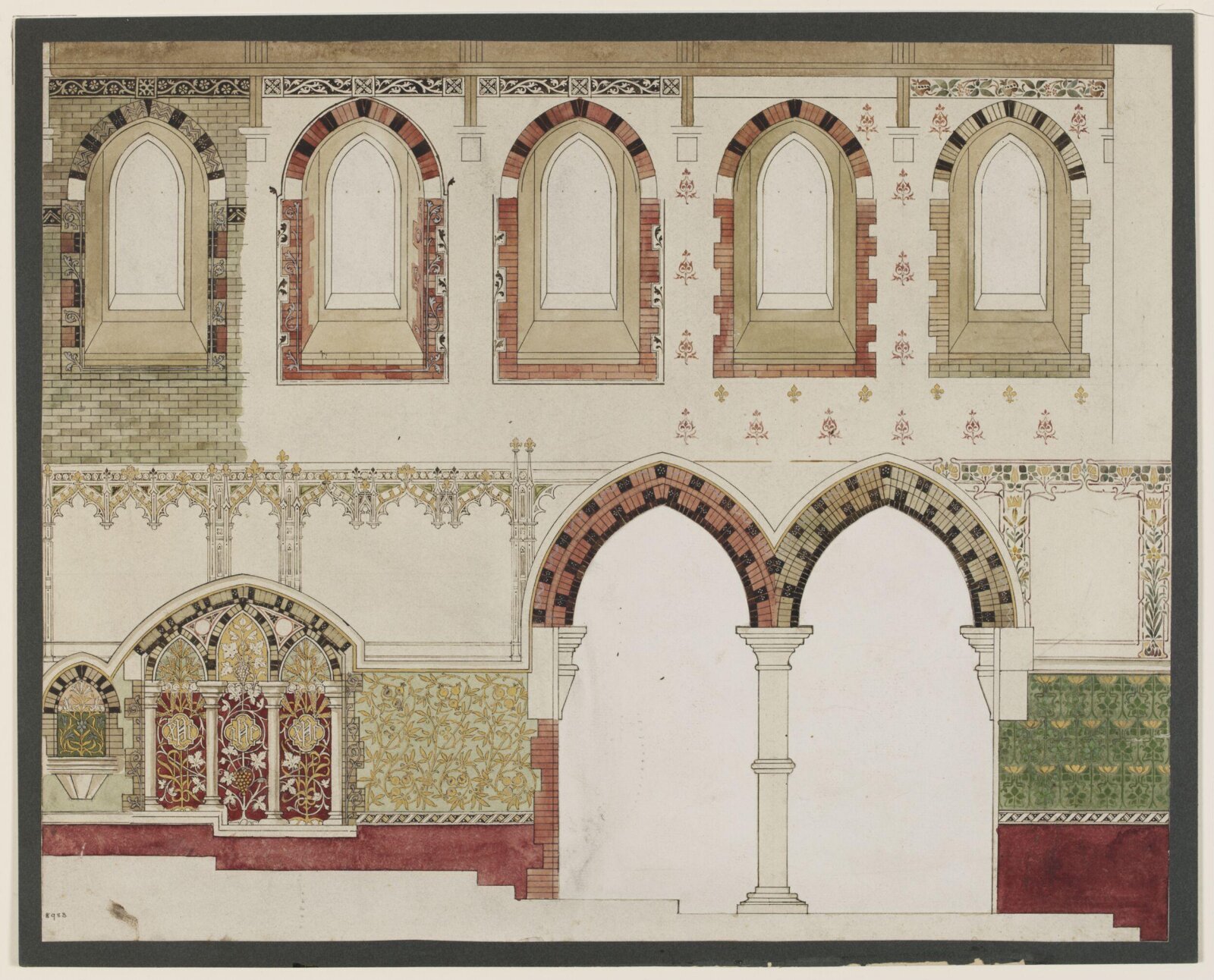 Drawing, Heaton, Butler & Bayne, ca. 1905