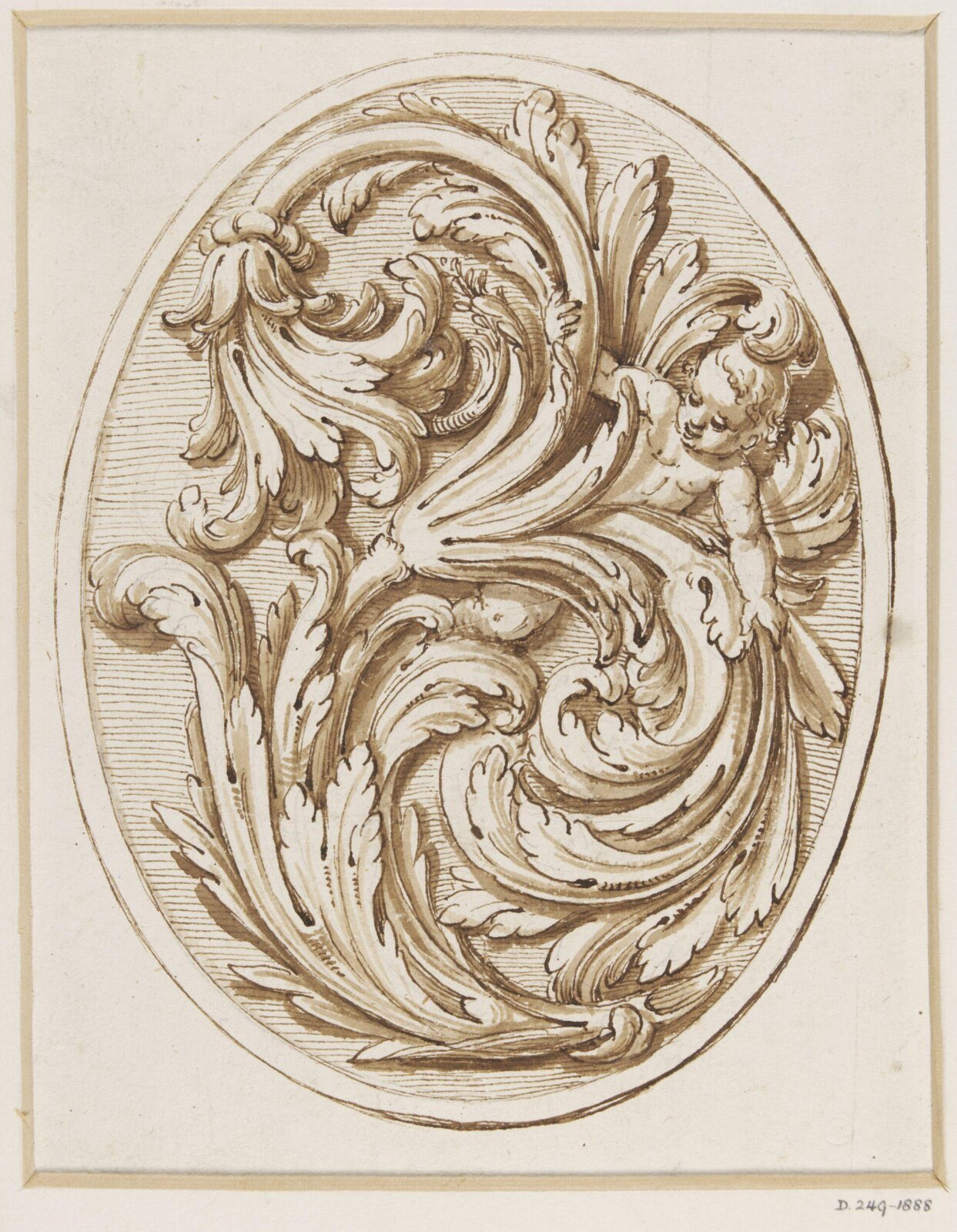 Drawing, Jean Le Pautre, 17th century