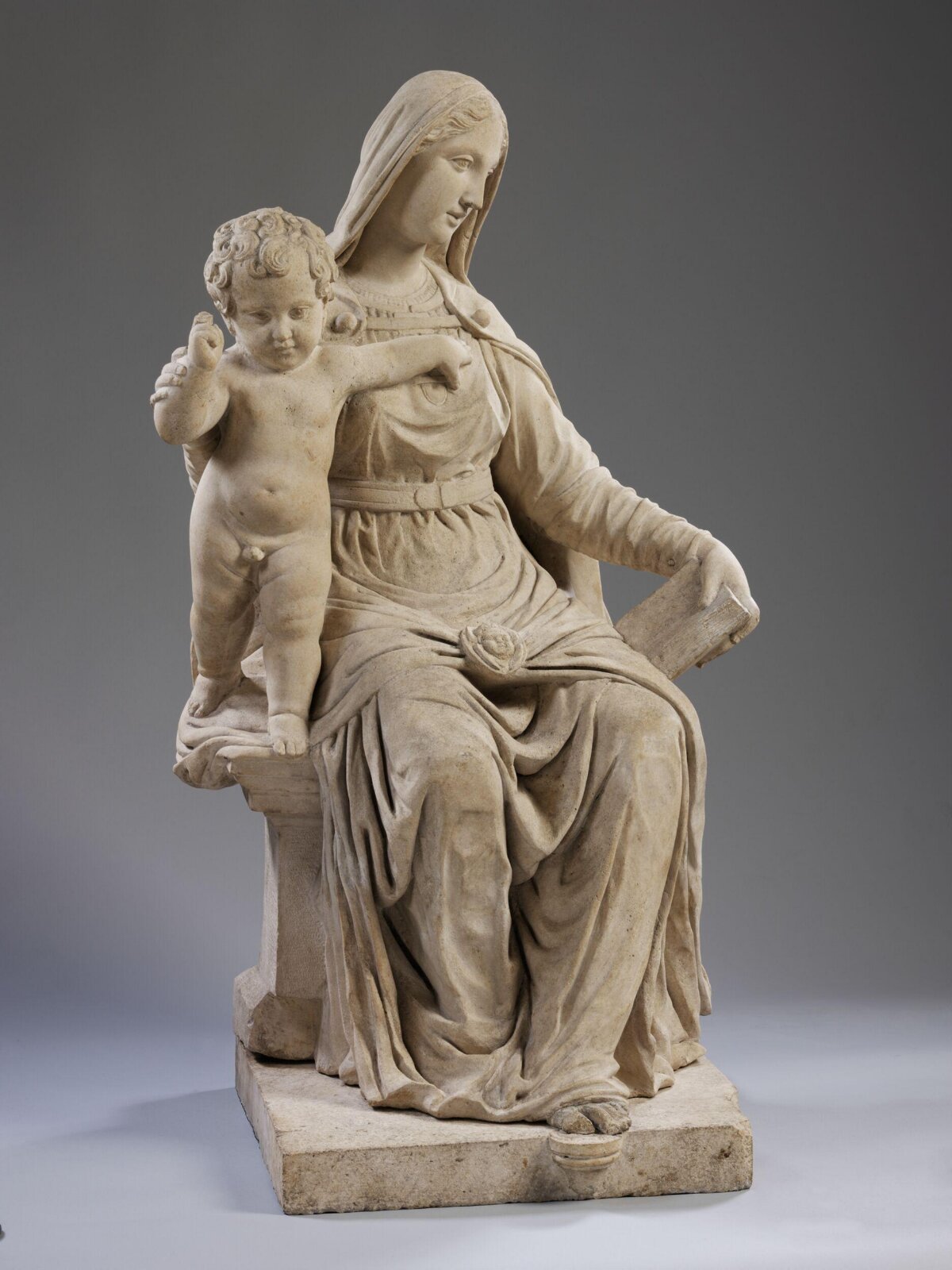 Virgin and Child, Francesco Cavrioli, ca. 1645