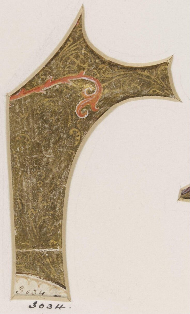 Cutting, part of an initial top image