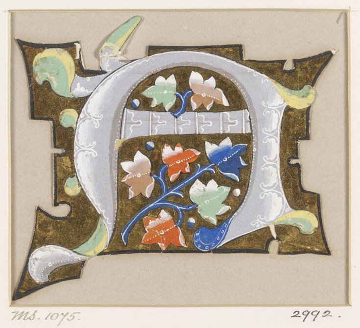 Decorated initial from the Murano Gradual top image