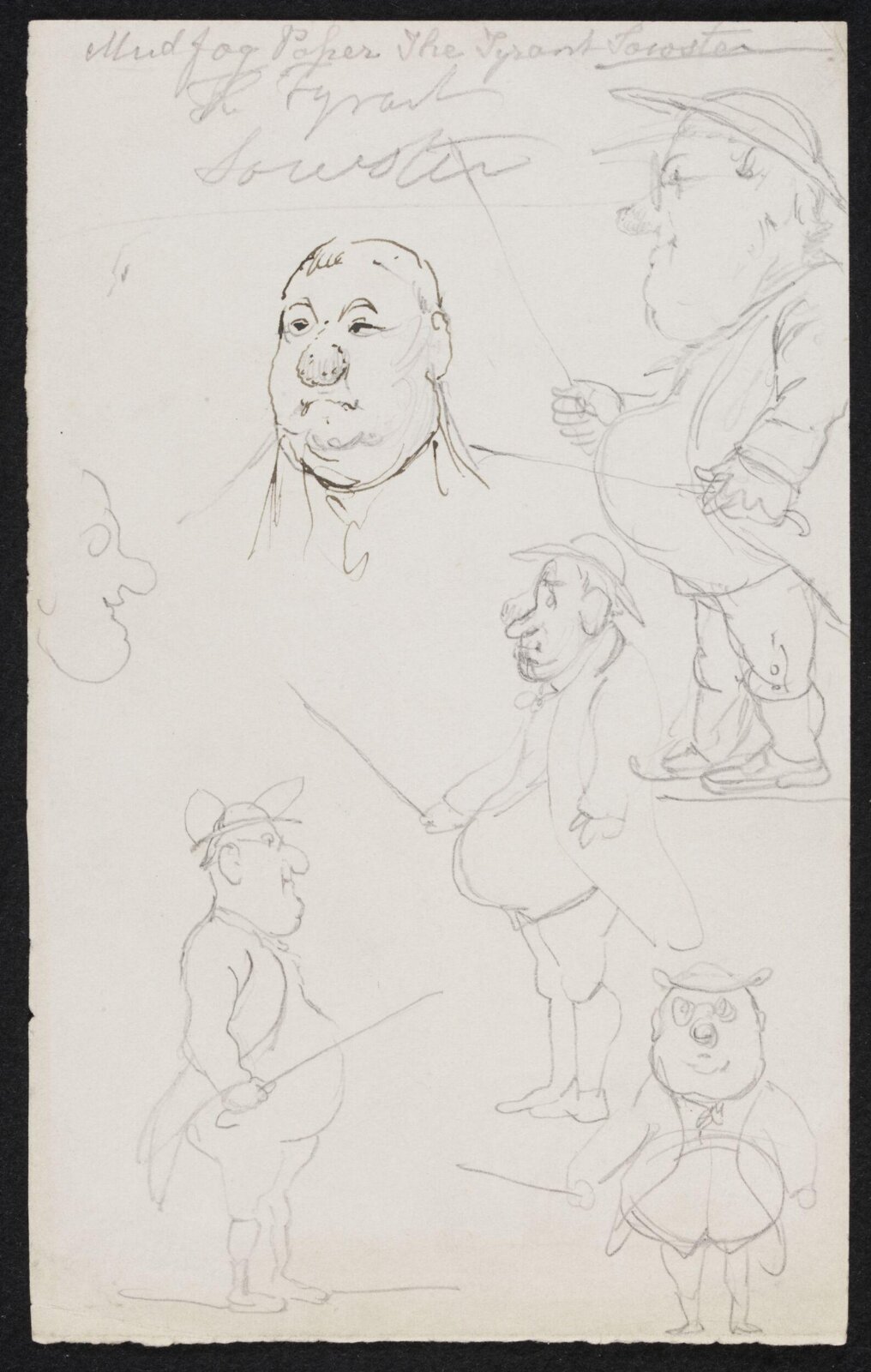 The Tyrant Sowster, George Cruikshank, ca. 1838