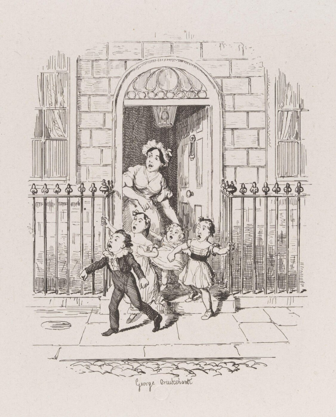 Cruikshank, George, Hackney-Coach Stands