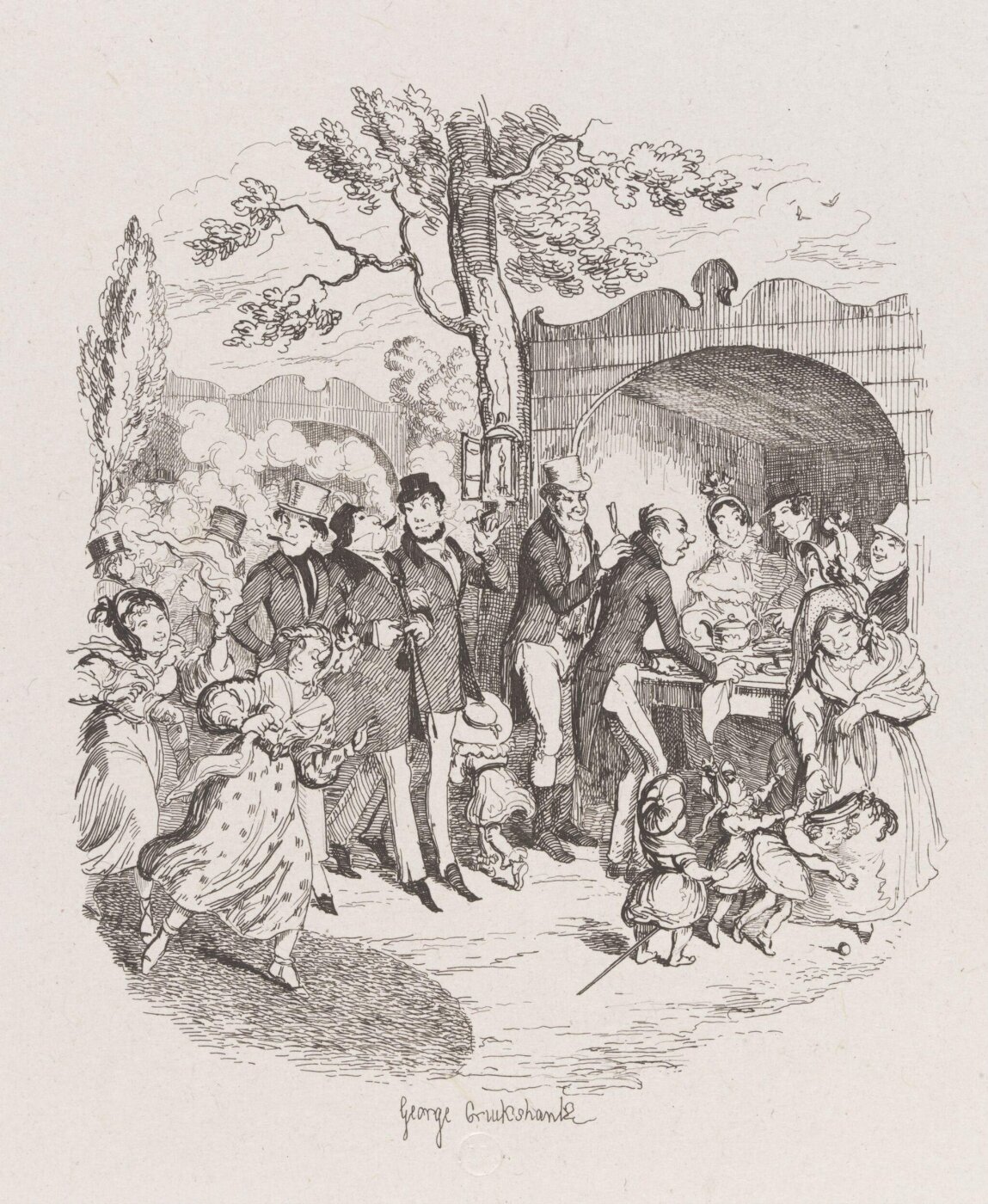 Cruikshank, George, London Recreations