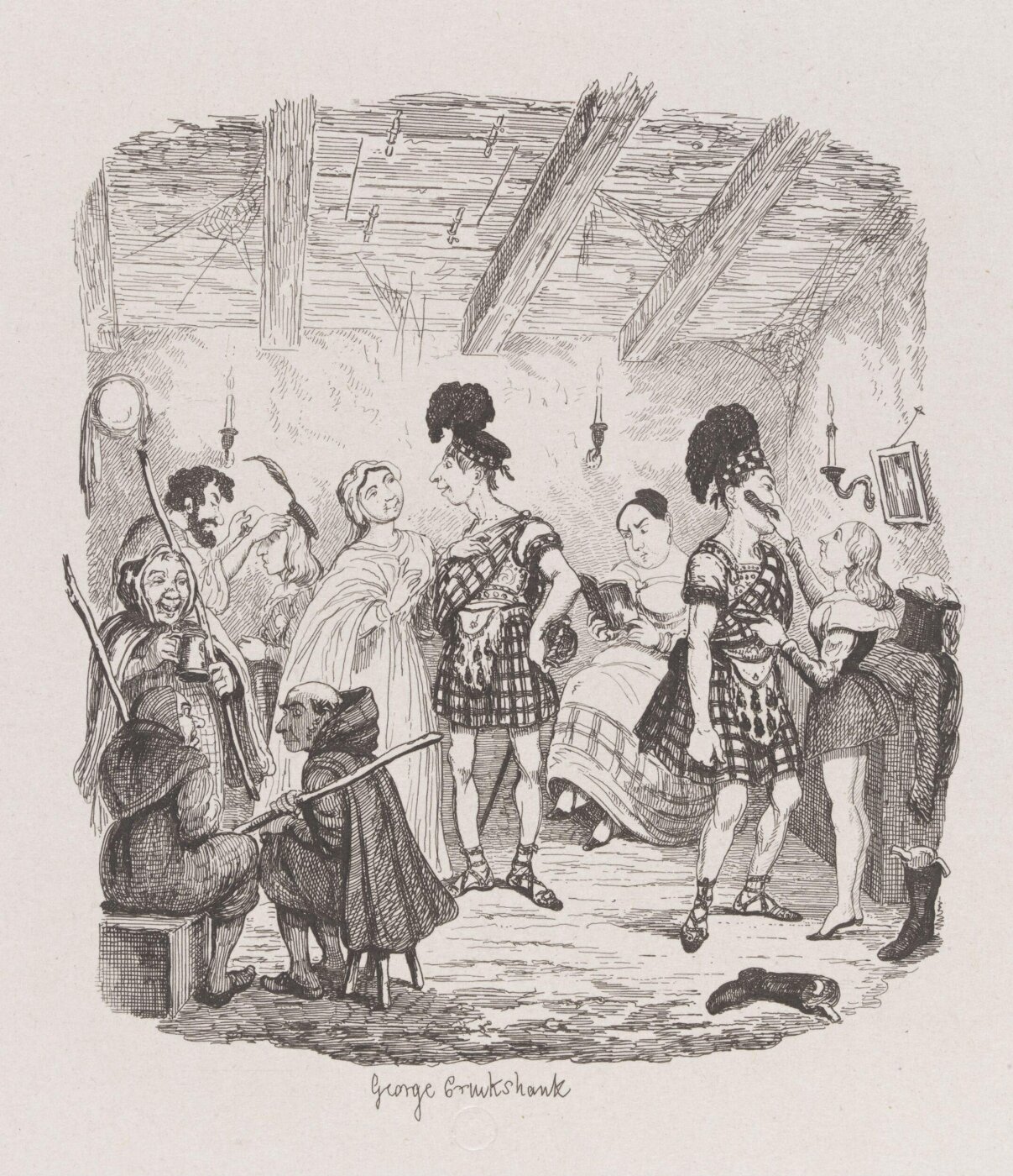 Cruikshank, George, Private Theatres