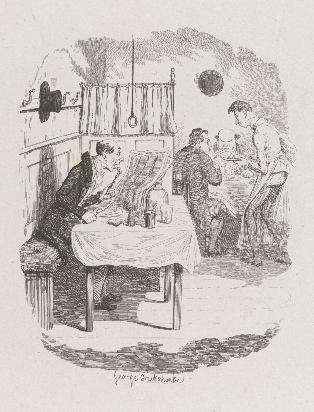 Cruikshank, George, Thoughts about People