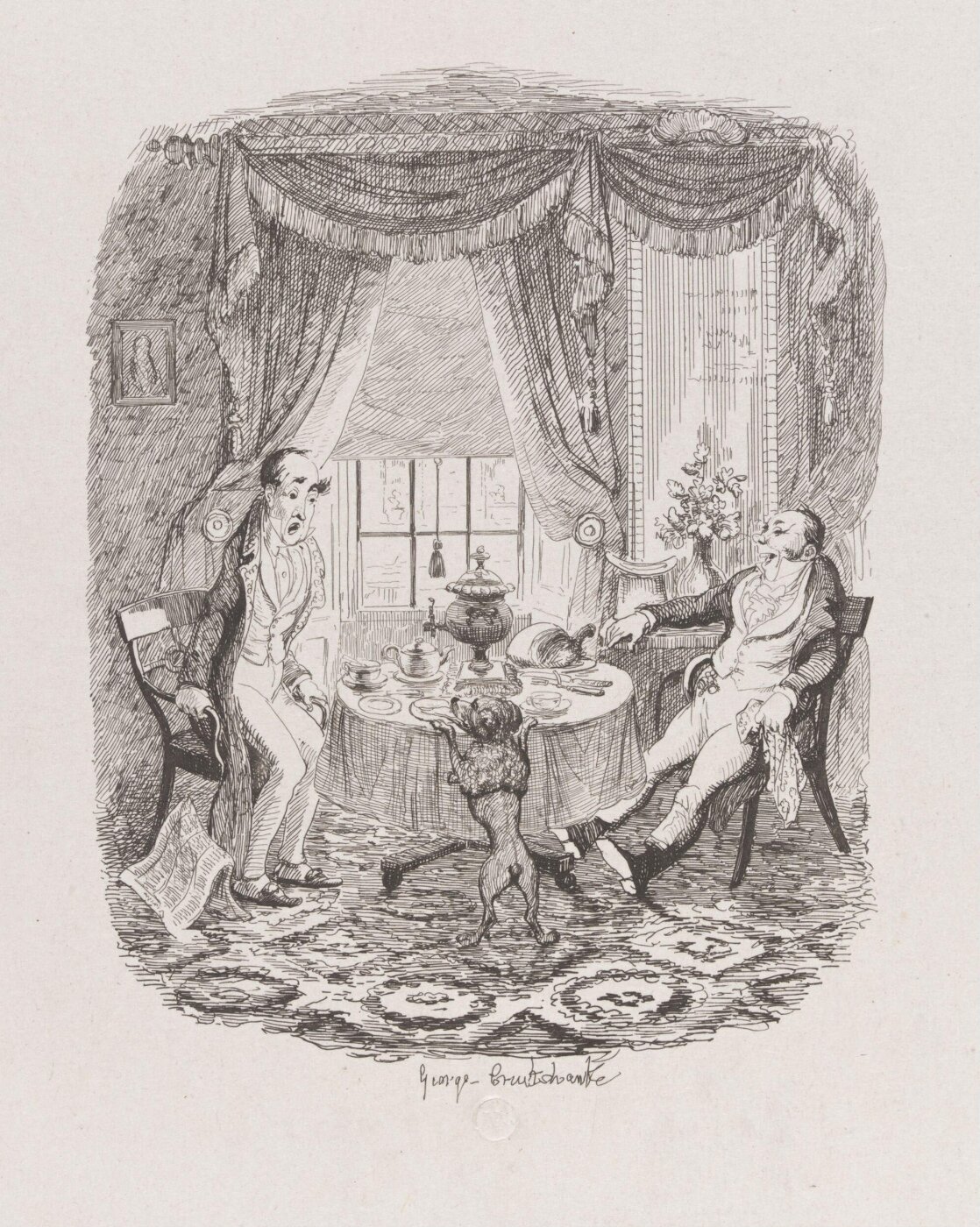 Cruikshank, George, Mr. Minns and his Cousin