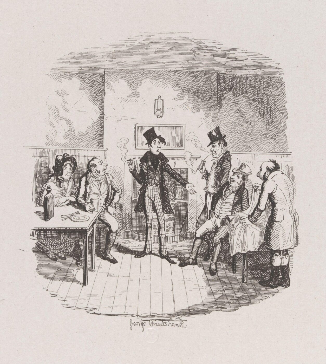 Cruikshank, George, The Lock-Up House