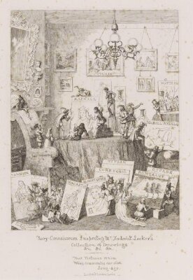Fairy Connoisseurs Inspecting Mr. Frederick Locker's Collection of Drawings &c &c &c