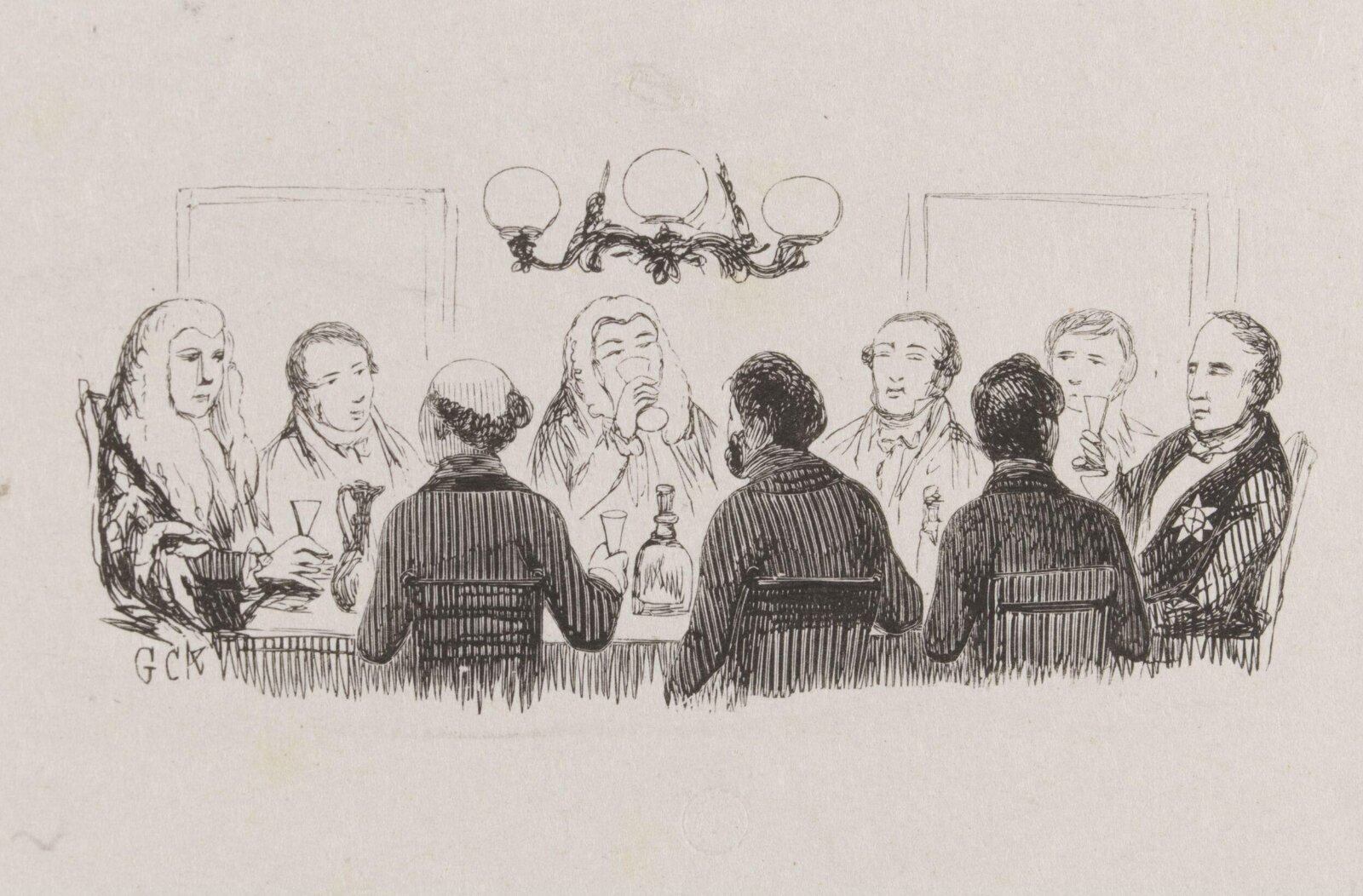 Drawing, George Cruikshank