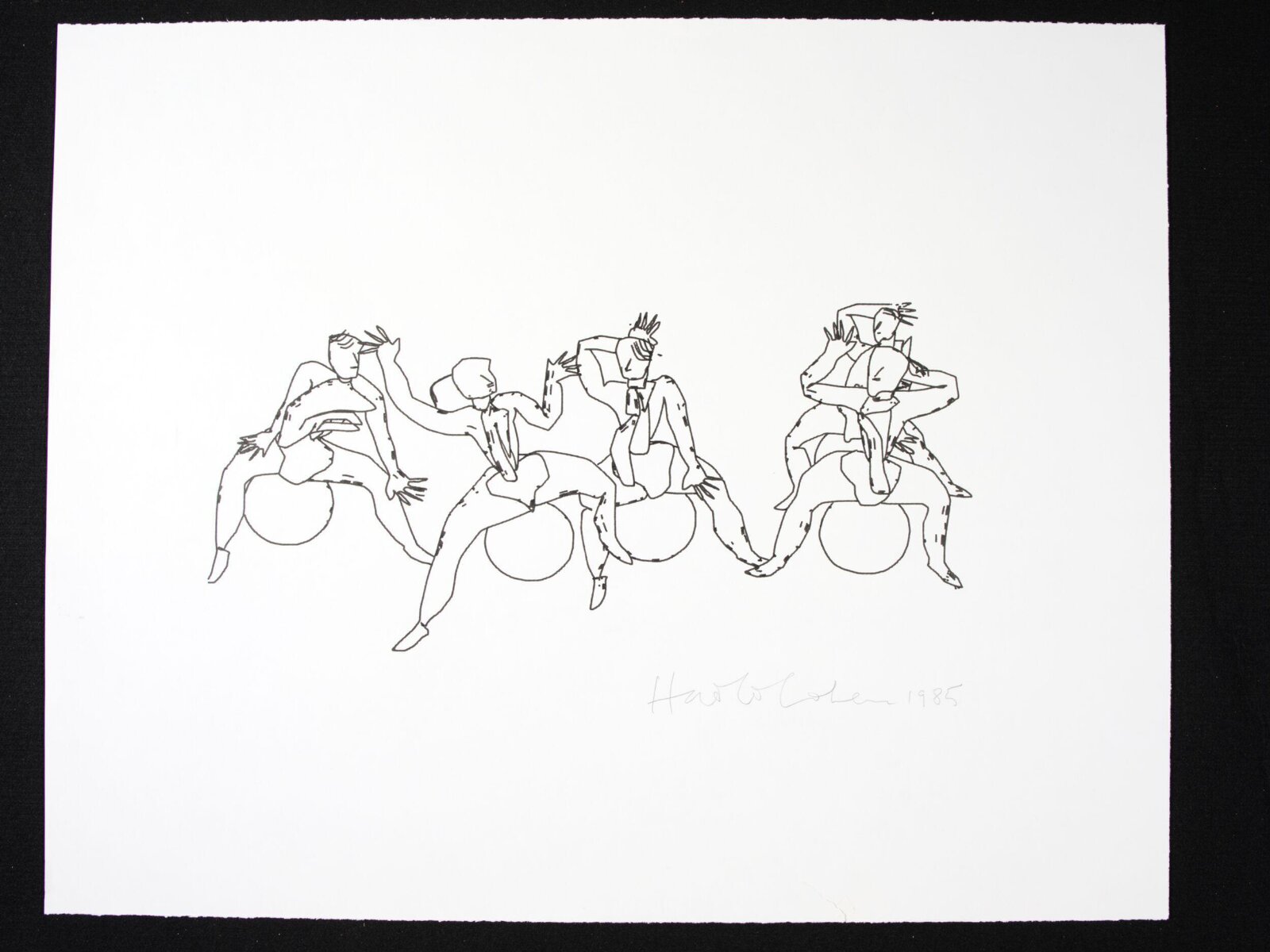 Drawing, Harold Cohen, 1985