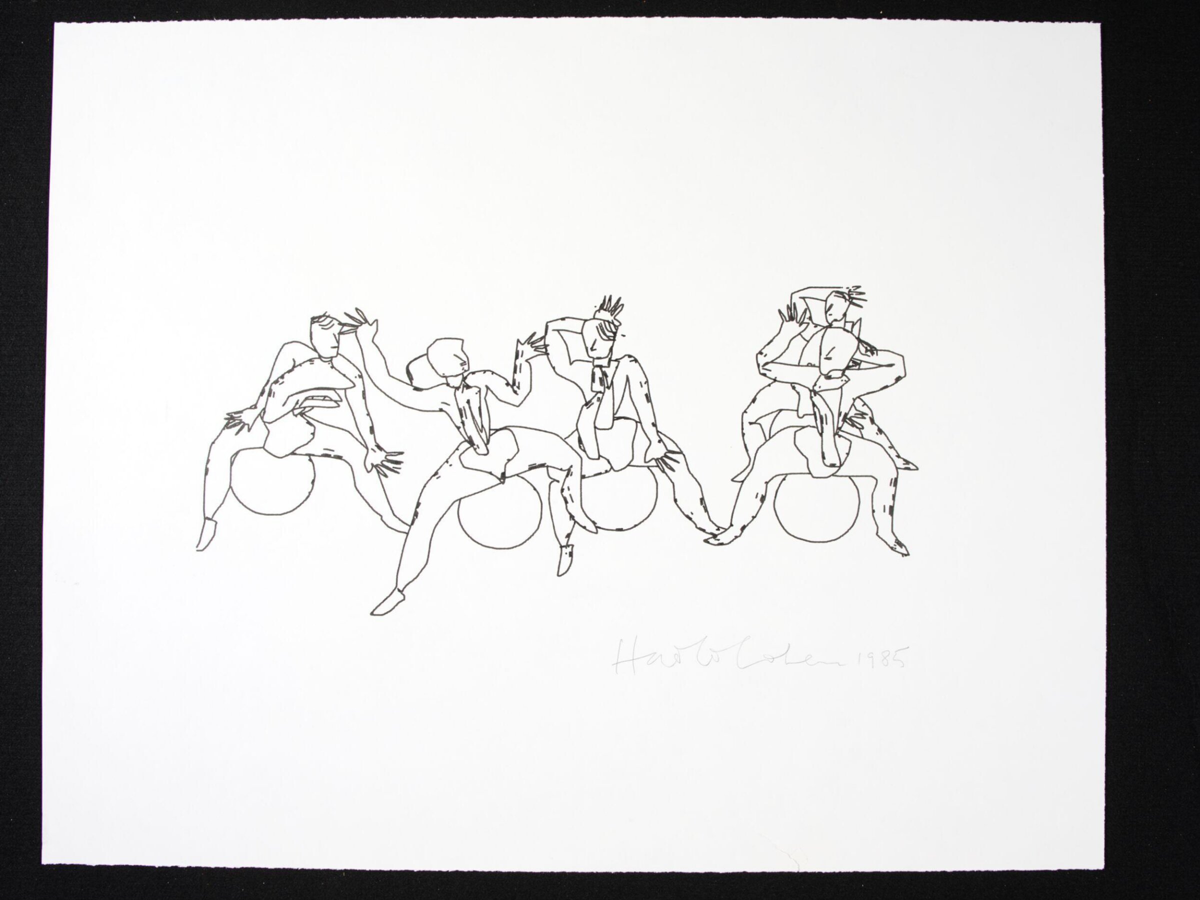 Drawing, Harold Cohen, 1985