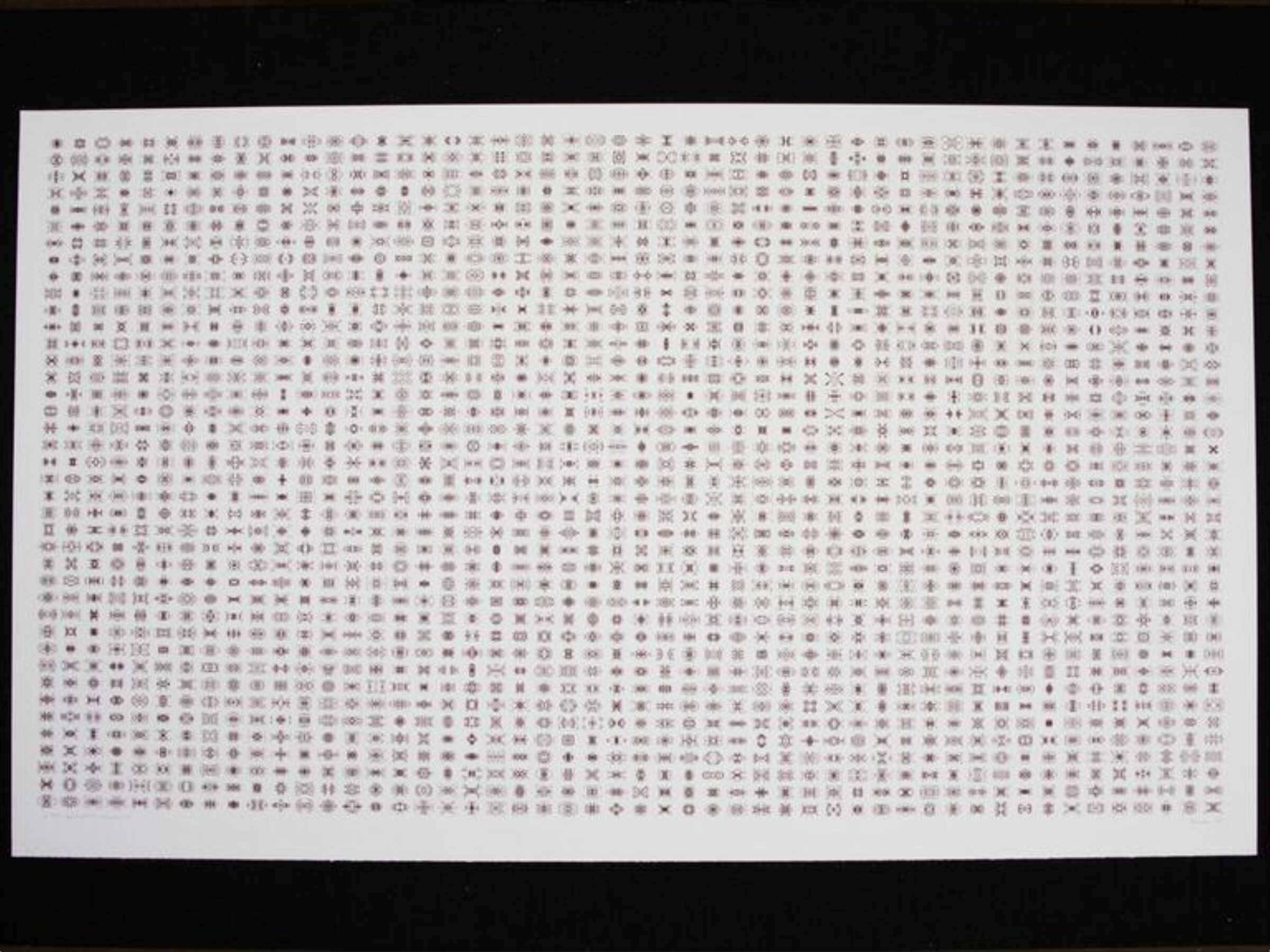 Y2K Celebration, 2000 improvisations, Roman Verostko, 1999