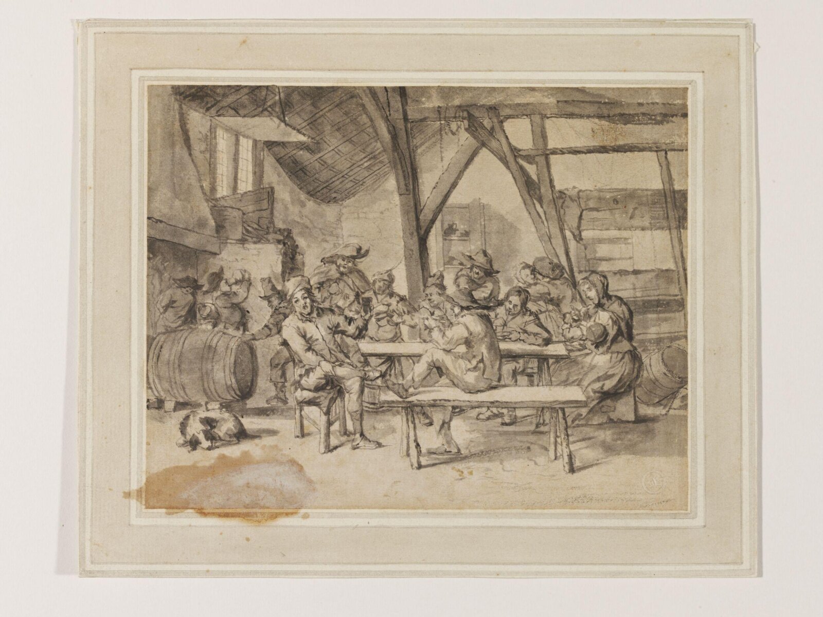 Peasants in an Inn, Jan Steen, 17th century
