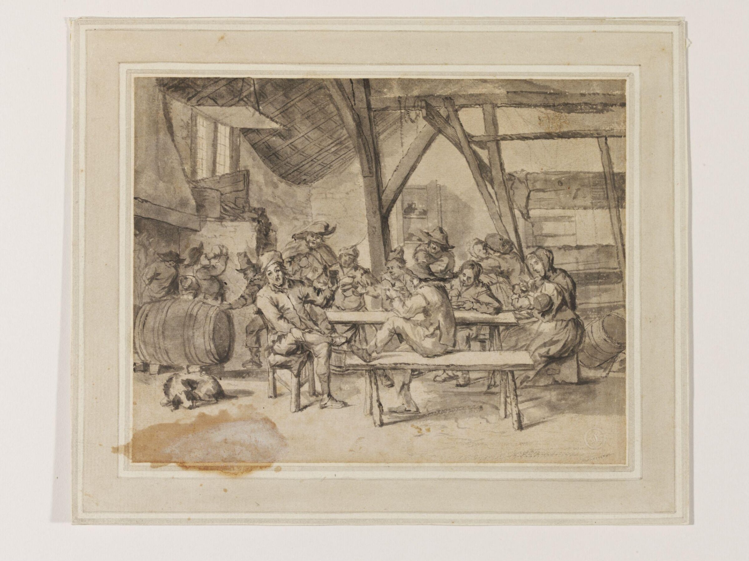 Peasants in an Inn, Jan Steen, 17th century
