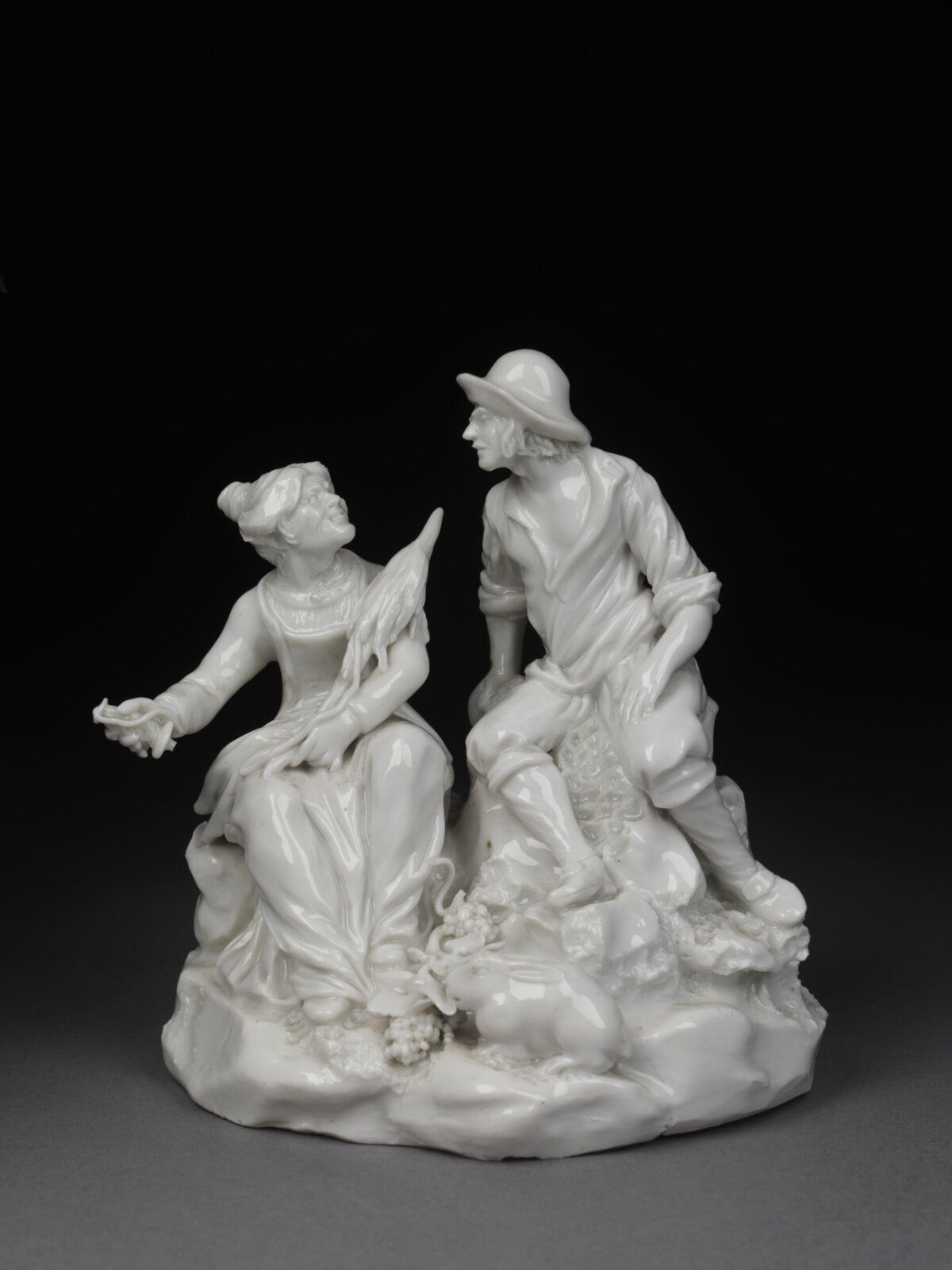 Figure group, Le Nove porcelain factory, ca. 1780